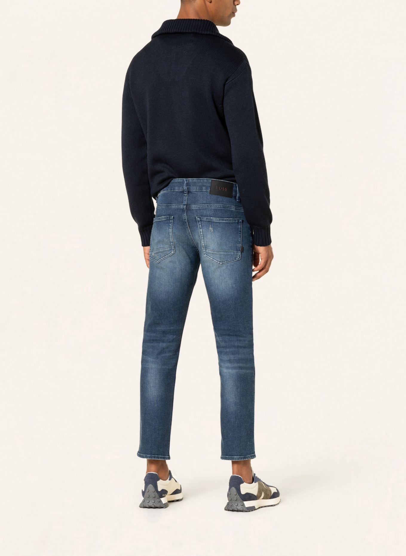 BOSS Jeans DELAWARE Slim Fit, Farbe: 419 NAVY (Bild 3)