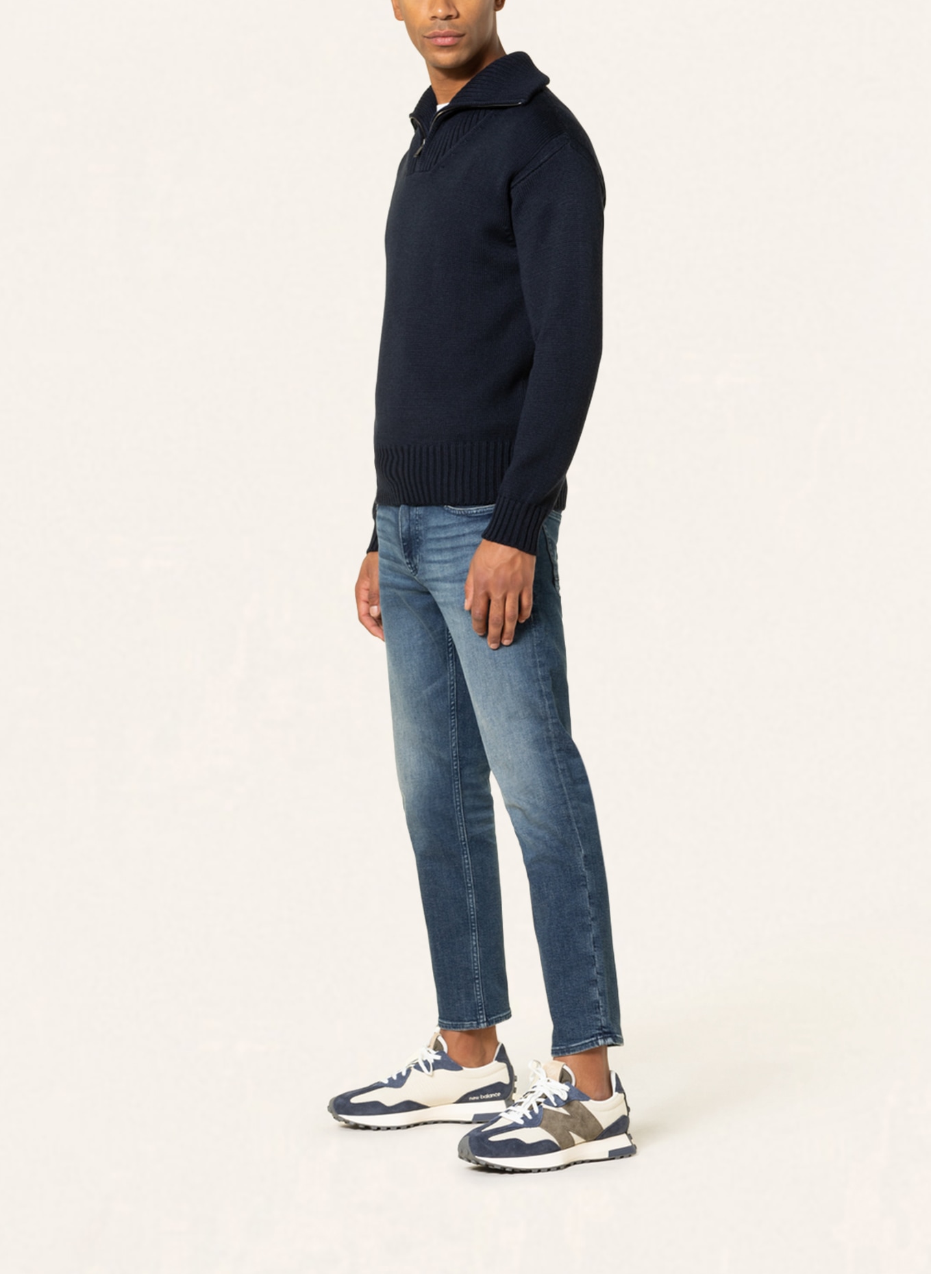 BOSS Jeans DELAWARE Slim Fit, Farbe: 419 NAVY (Bild 4)