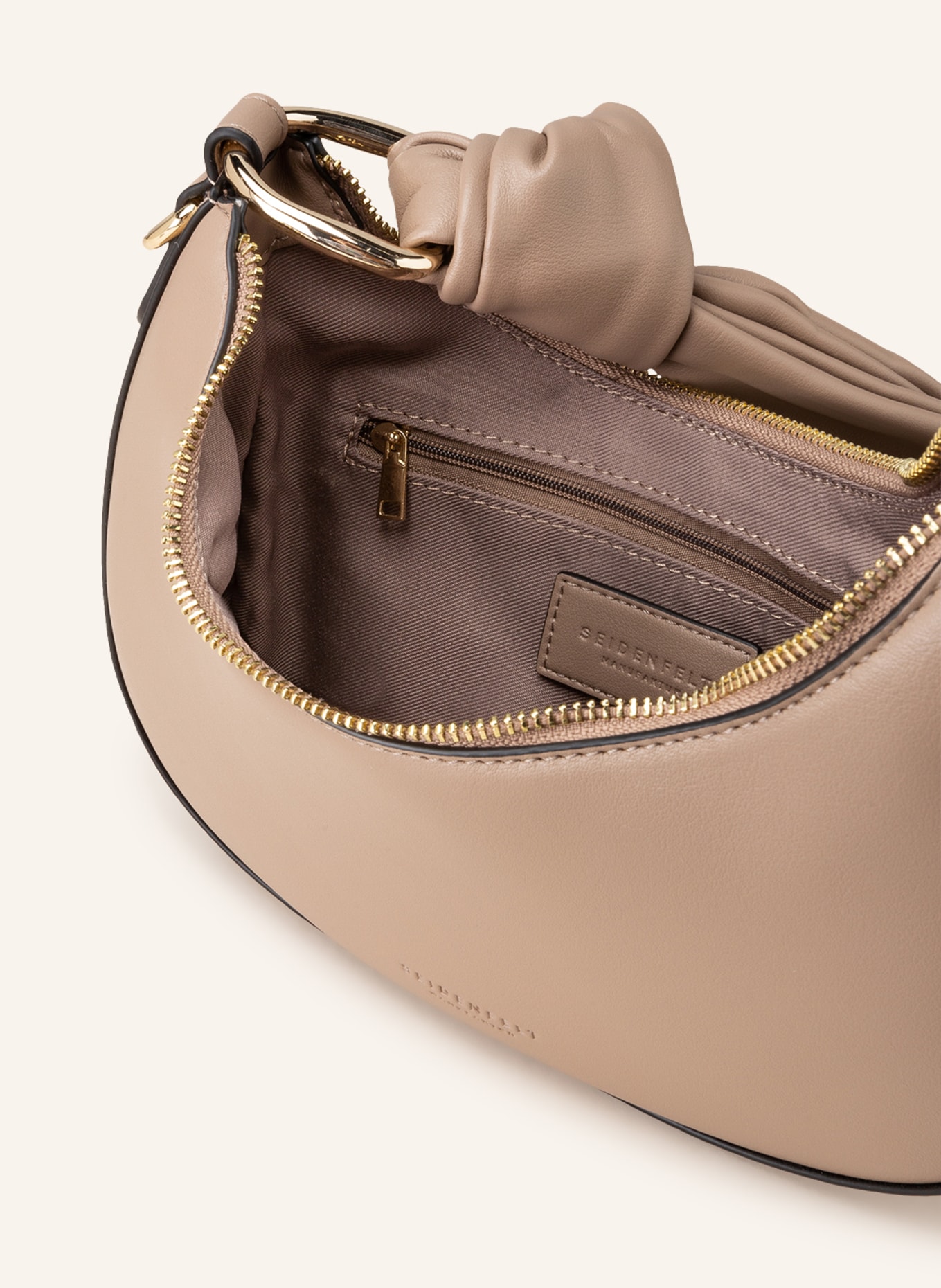 SEIDENFELT Shoulder bag LENE, Color: TAUPE (Image 3)