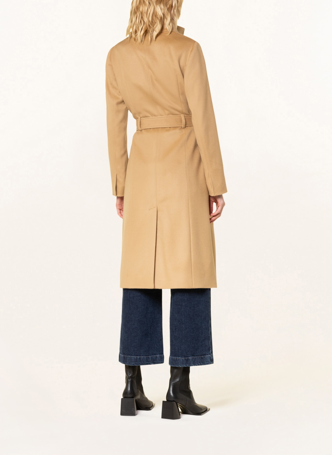 BOSS Wool coat CASENOSA2, Color: CAMEL (Image 3)