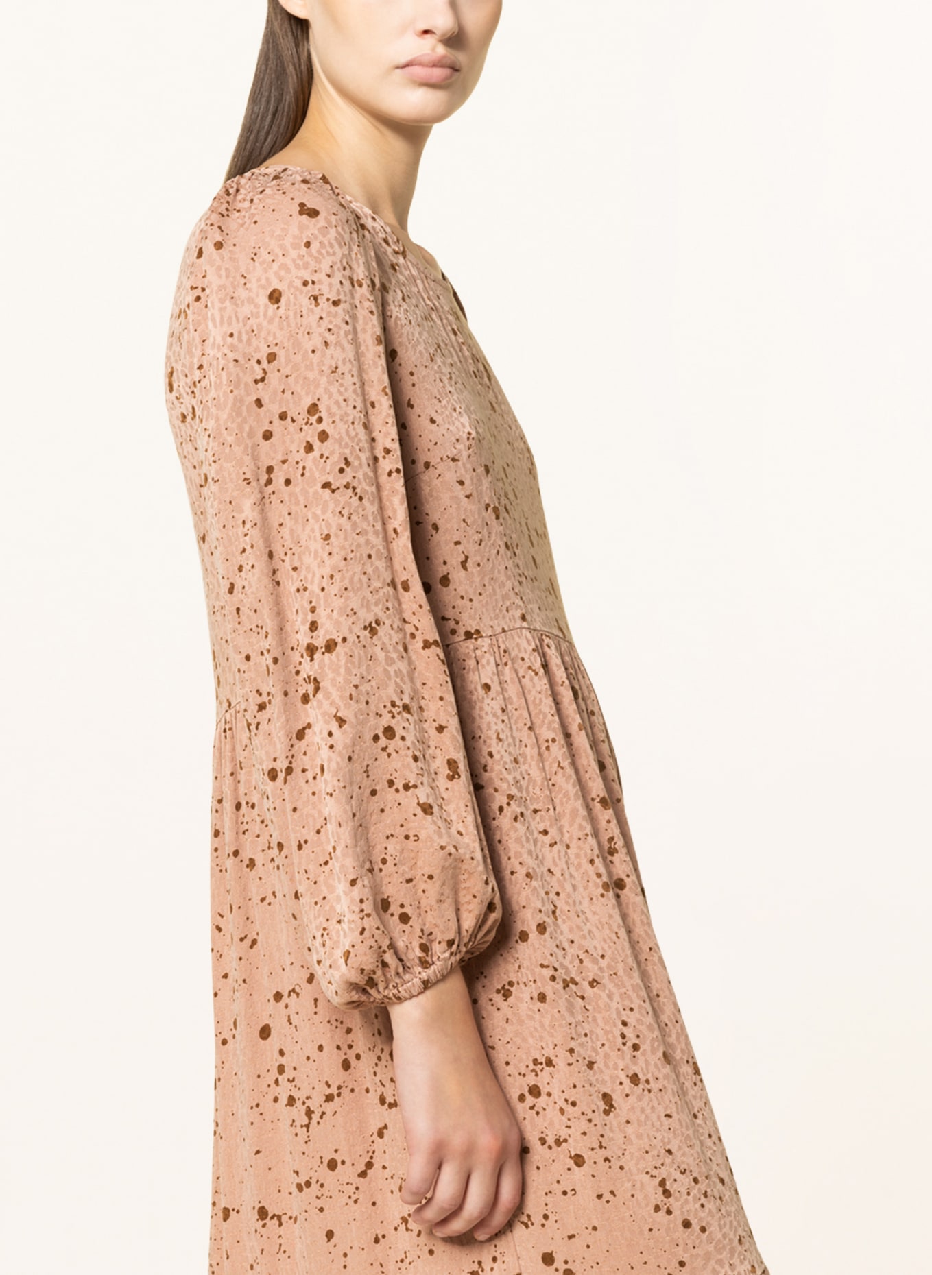 LOVJOI Dress AUDREYANA, Color: ROSE/ BROWN (Image 4)