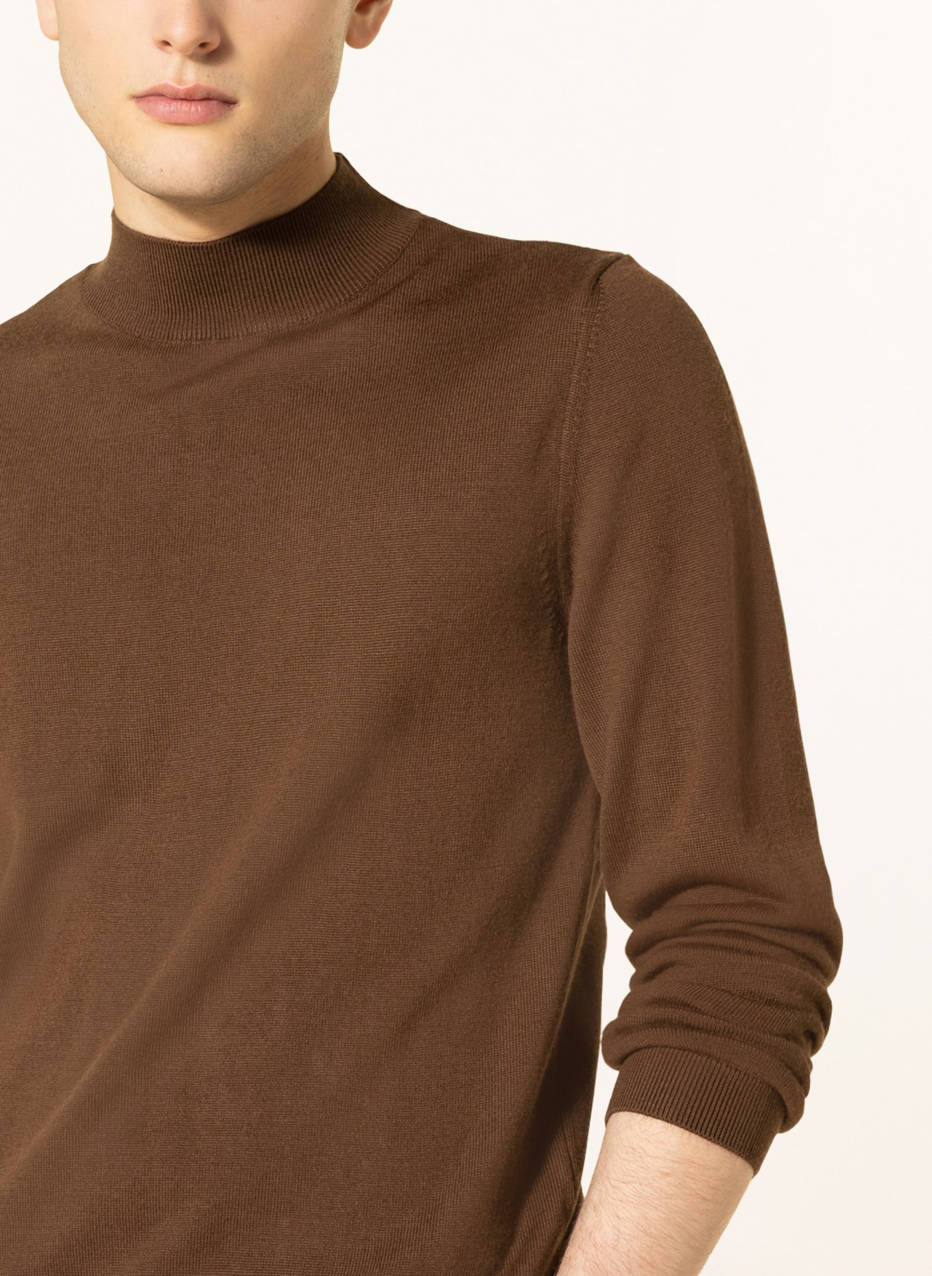 PAUL Sweater, Color: BROWN (Image 4)