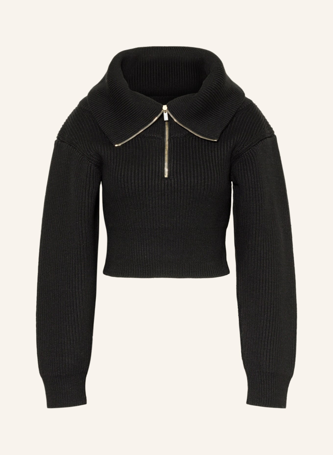 JACQUEMUS Half-zip sweater LA MAILLE RISOUL