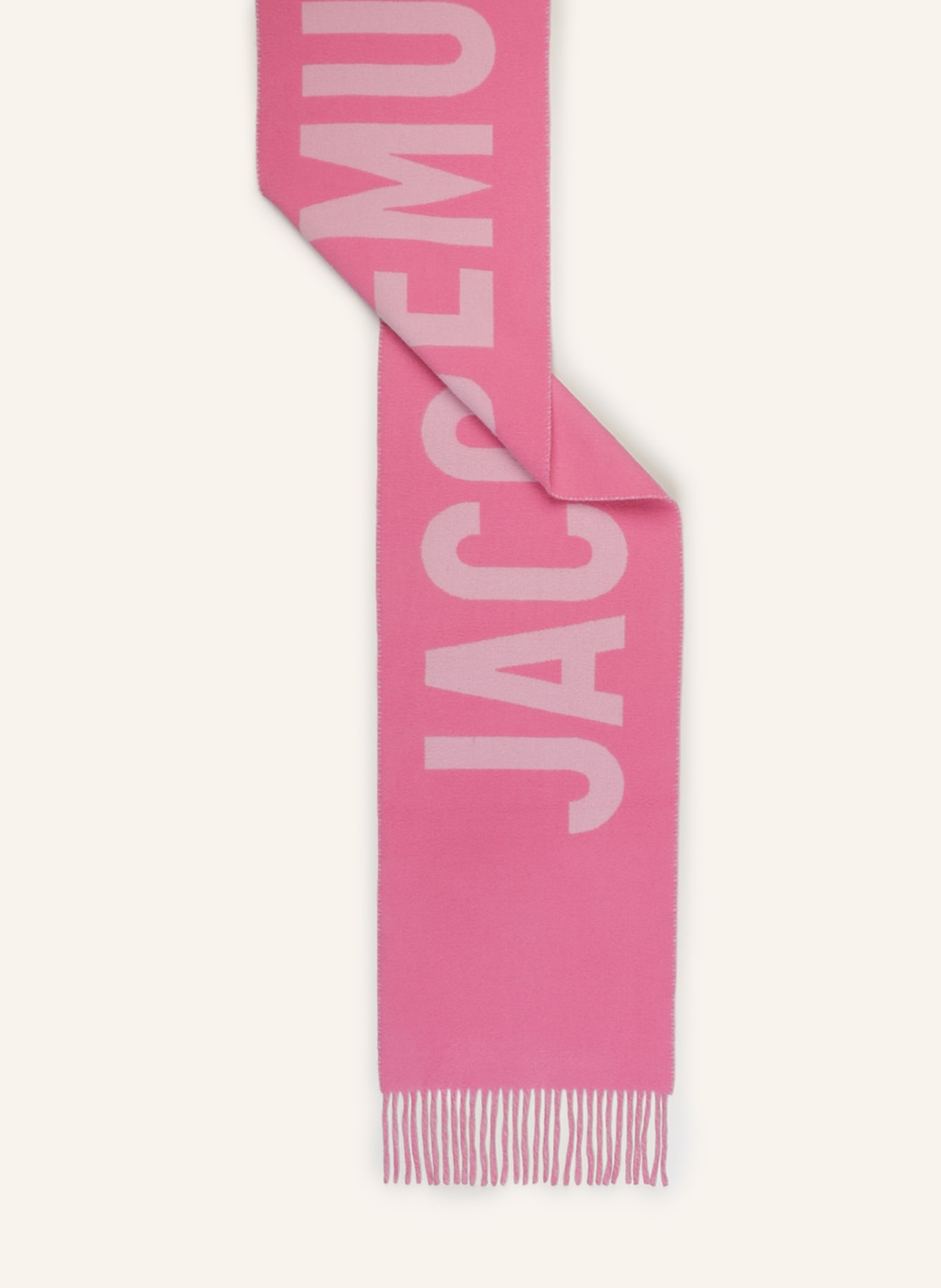 JACQUEMUS Schal L'ECHARPE JACQUEMUS, Farbe: PINK/ ROSA (Bild 2)