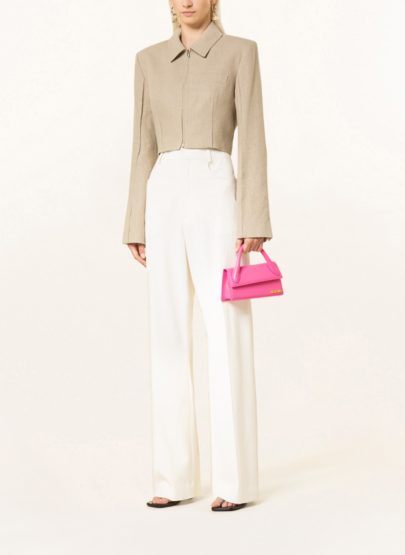 JACQUEMUS Handtasche LE CHIQUITO LONG , Farbe: PINK (Bild 5)