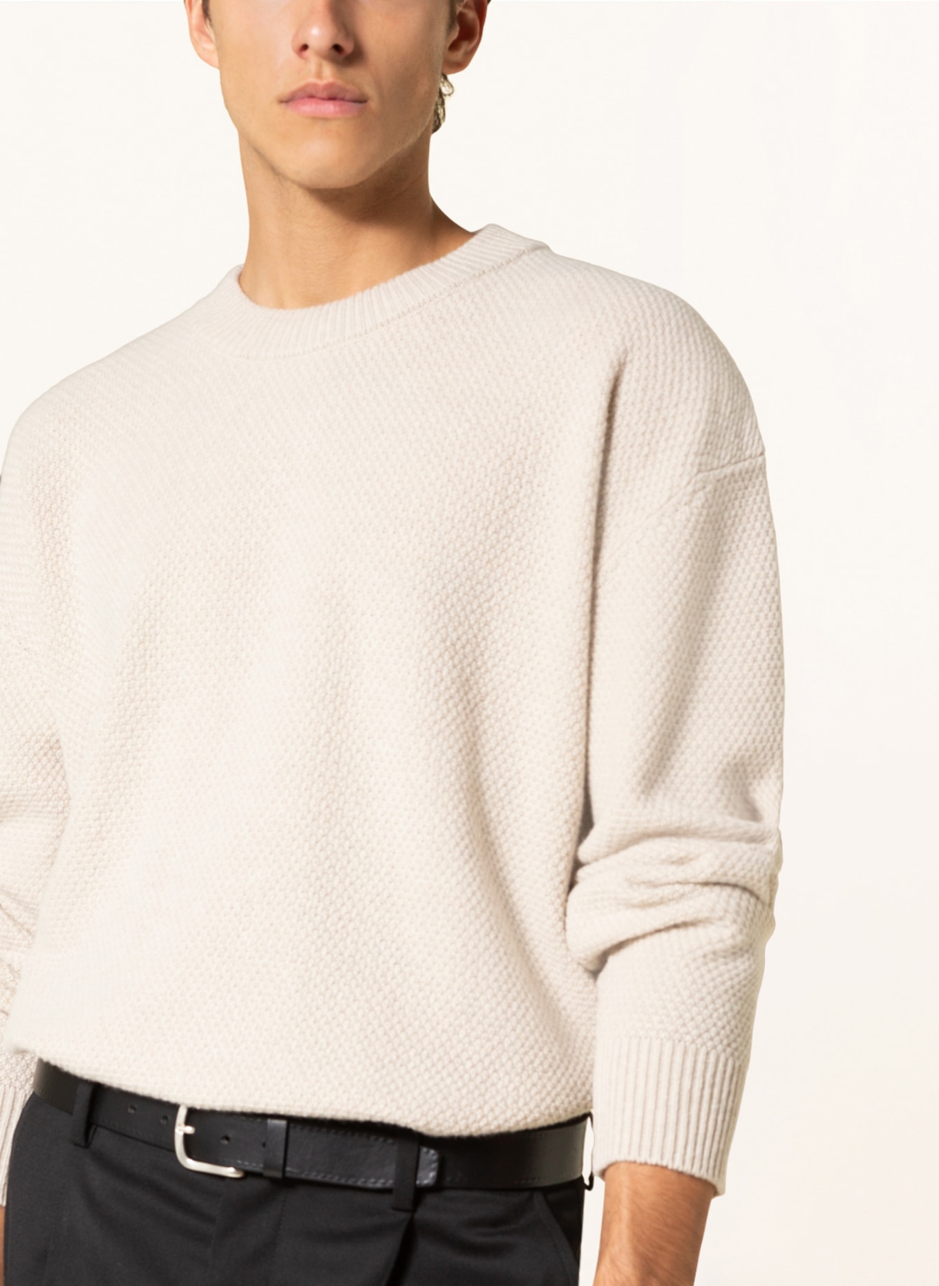 Filippa K Sweater CARL, Color: BEIGE (Image 4)