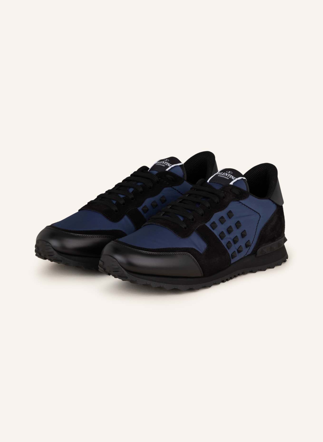 VALENTINO GARAVANI Sneakers ROCKSTUD , Color: BLUE/ BLACK (Image 1)