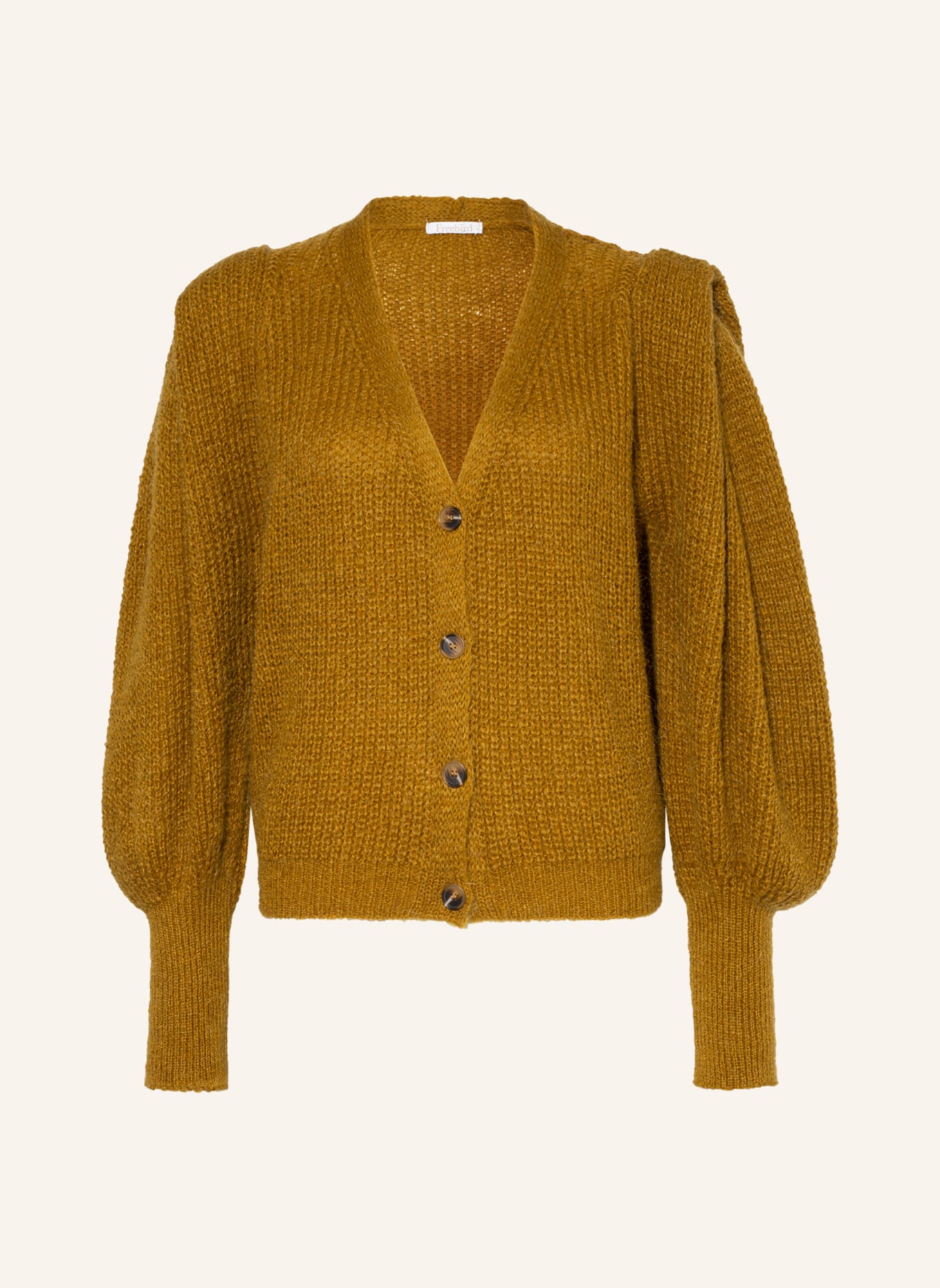 Dark 2025 yellow cardigan