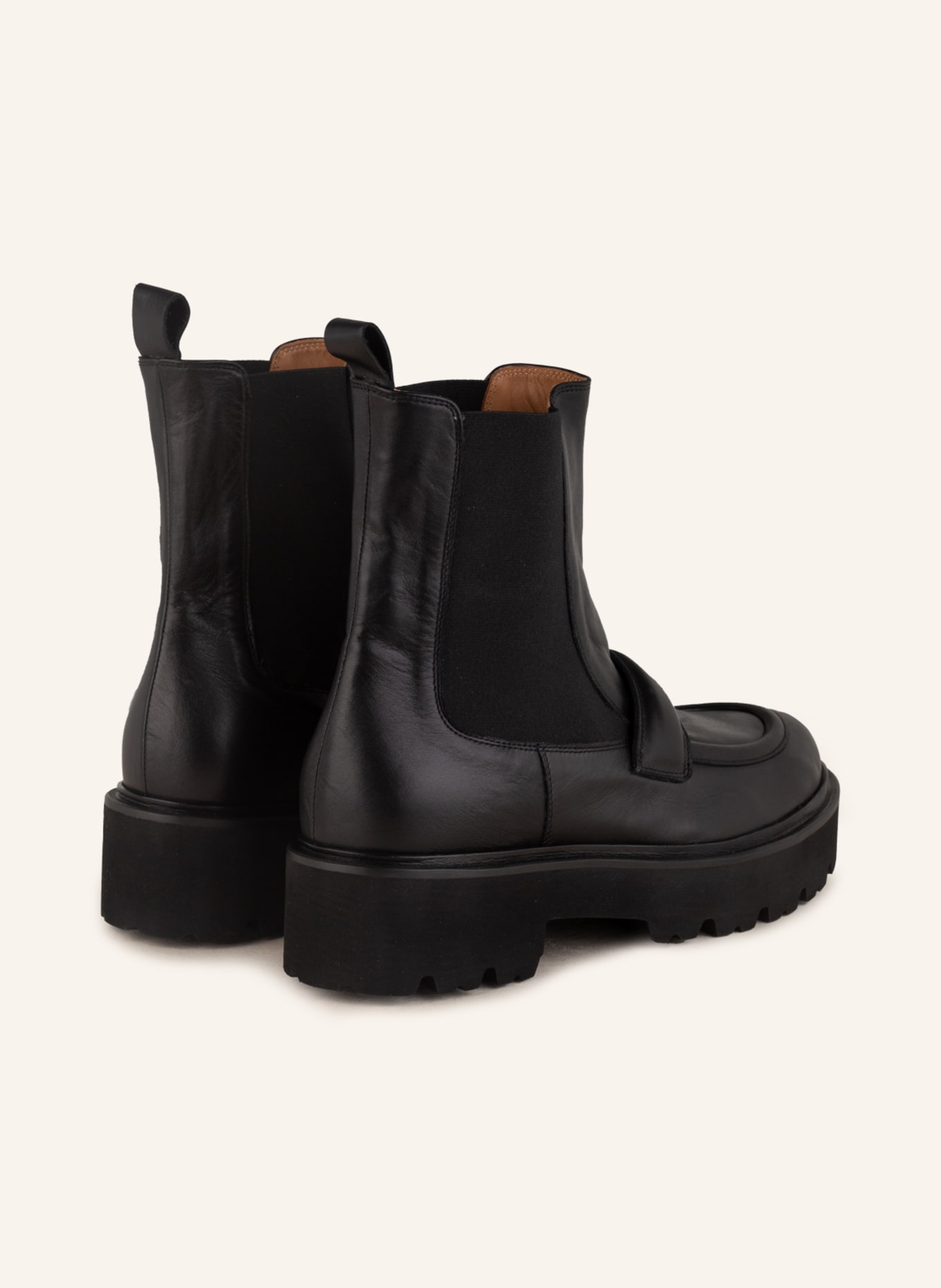 VIAMERCANTI  boots OLIVIA, Color: BLACK (Image 2)