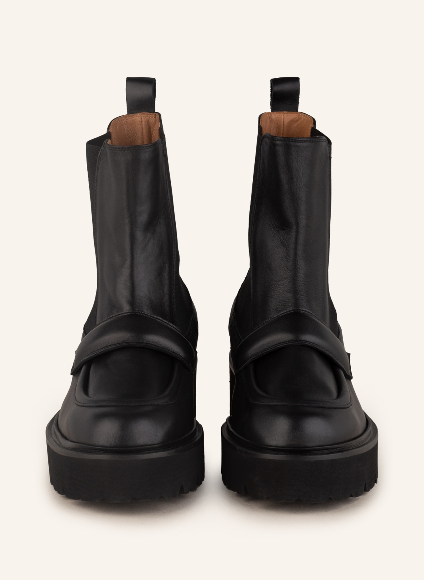 VIAMERCANTI  boots OLIVIA, Color: BLACK (Image 3)