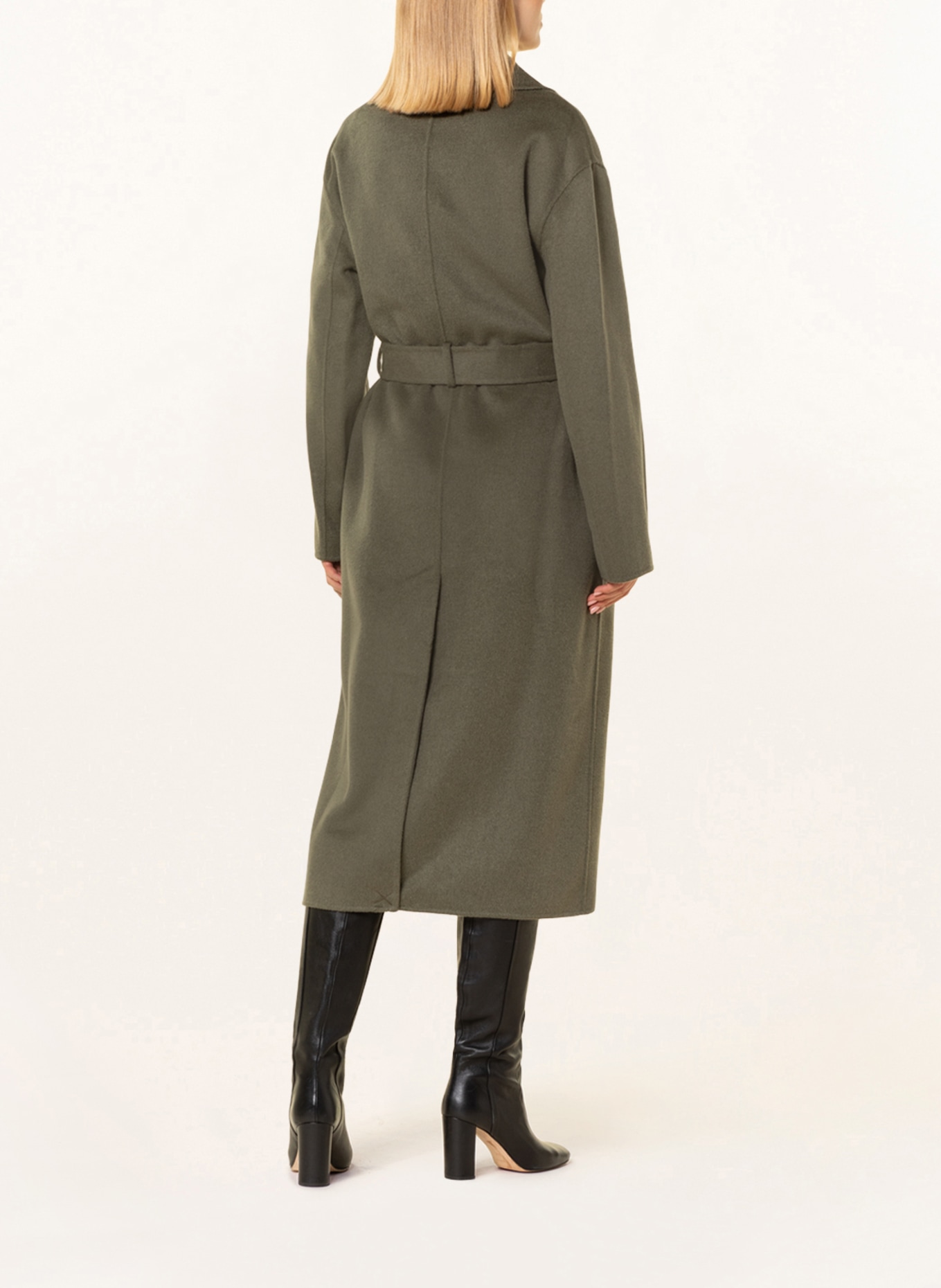 MICHAEL KORS Wool coat, Color: OLIVE (Image 3)