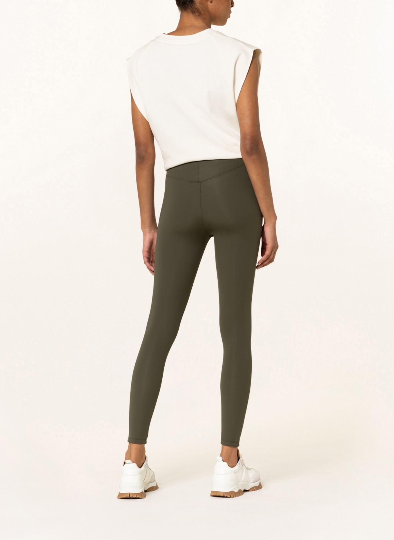 ITEM m6 Leggings ALLDAY CONSCIOUS with shaping effect, Color: OLIVE (Image 3)