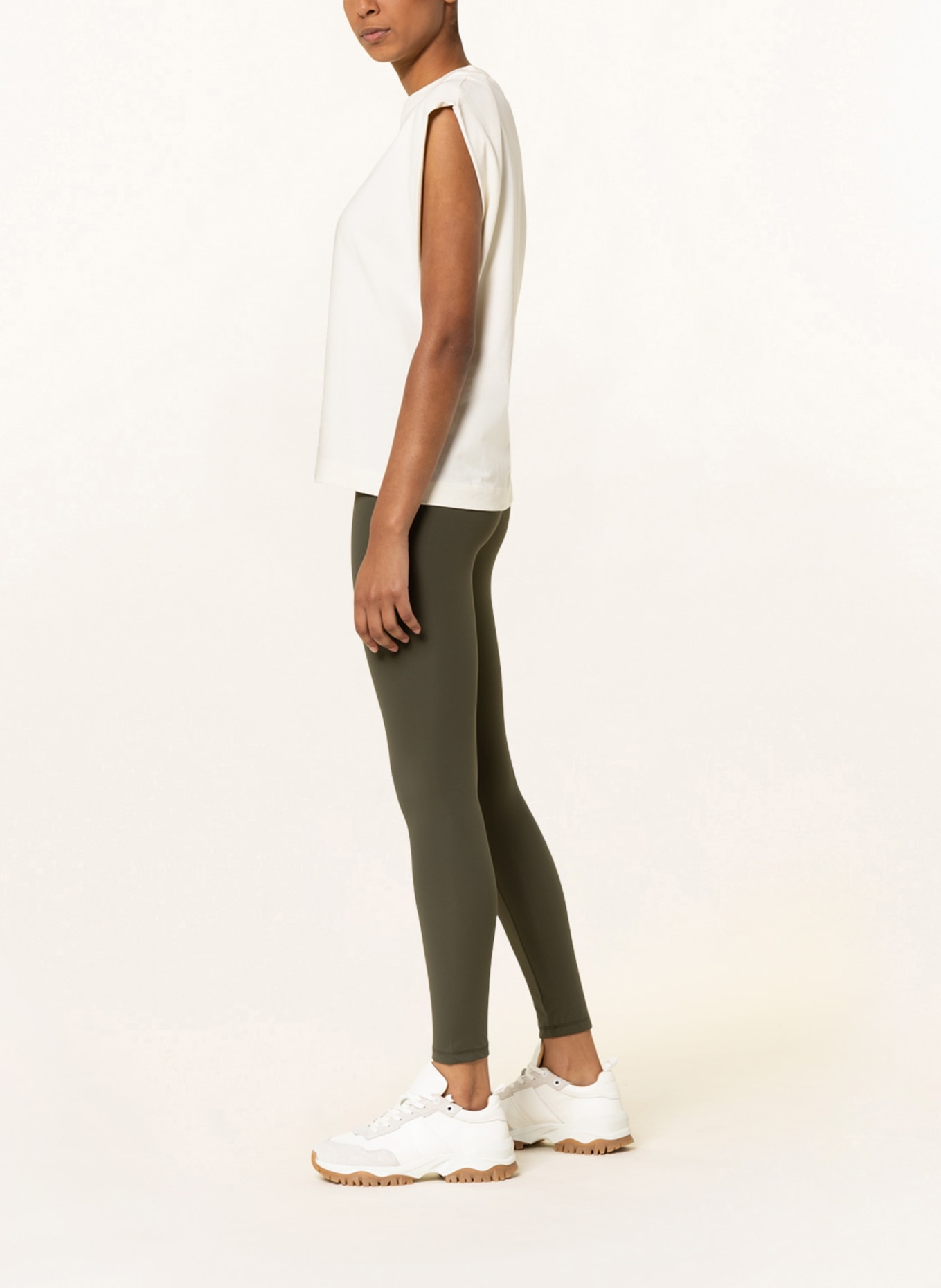 ITEM m6 Leggings ALLDAY CONSCIOUS with shaping effect, Color: OLIVE (Image 4)