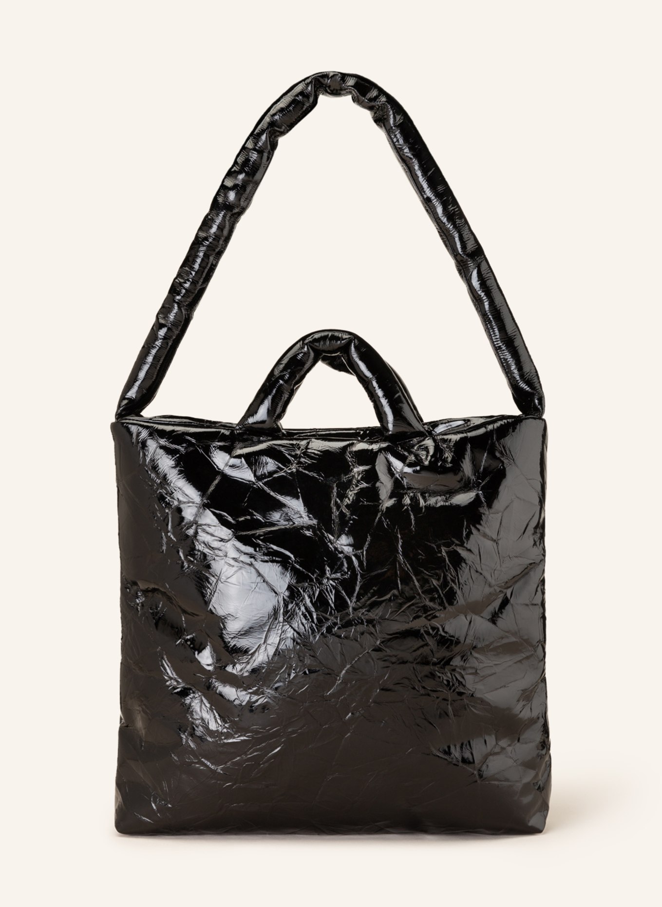 KASSL Handbag PILLOW MEDIUM , Color: BLACK (Image 1)