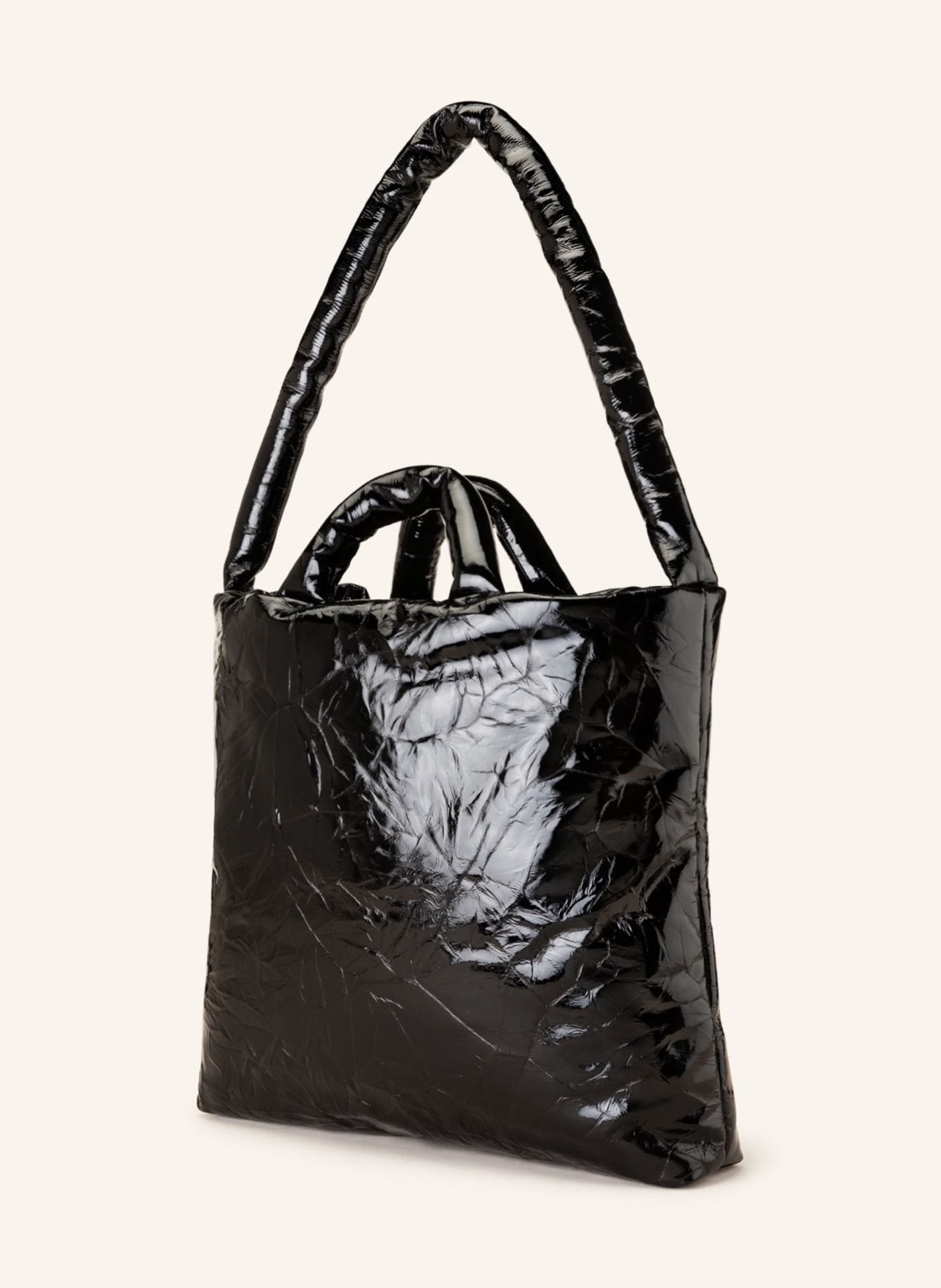 KASSL Handbag PILLOW MEDIUM , Color: BLACK (Image 2)