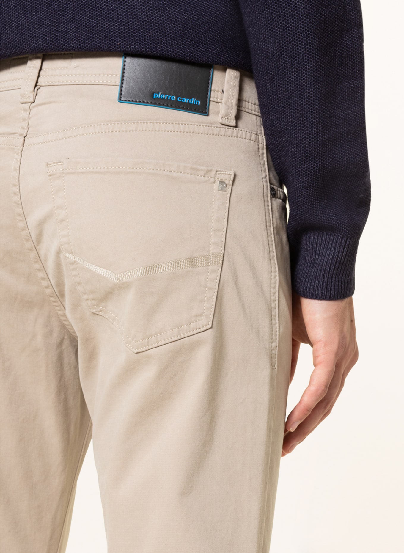 pierre cardin Jeans LYON TAPERED Modern Fit, Farbe: BEIGE (Bild 5)