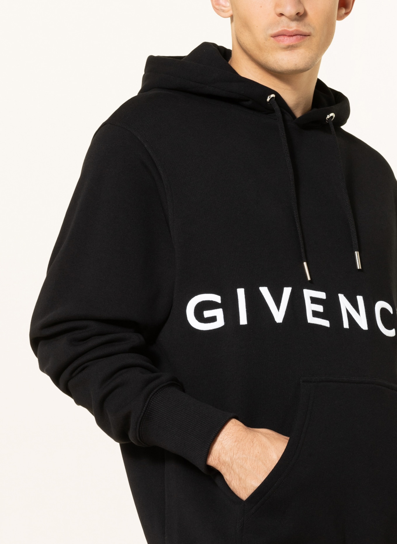 GIVENCHY Oversized hoodie, Color: BLACK (Image 5)