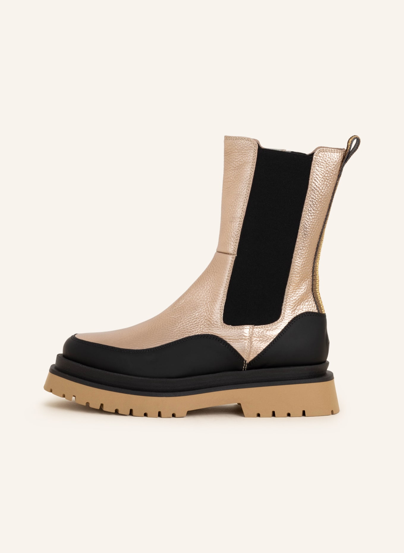 Pertini  boots, Color: GOLD/ BLACK (Image 4)
