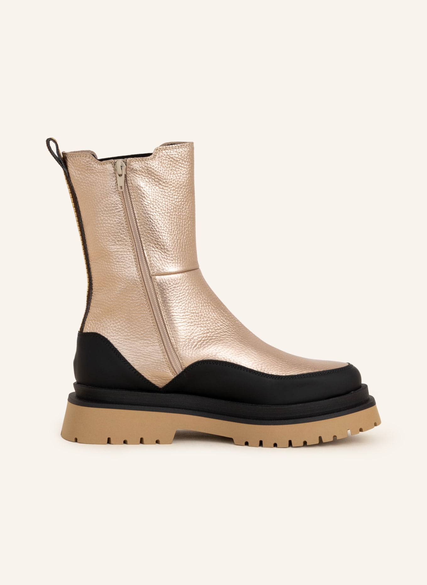 Pertini Chelsea-Boots, Farbe: GOLD/ SCHWARZ (Bild 5)