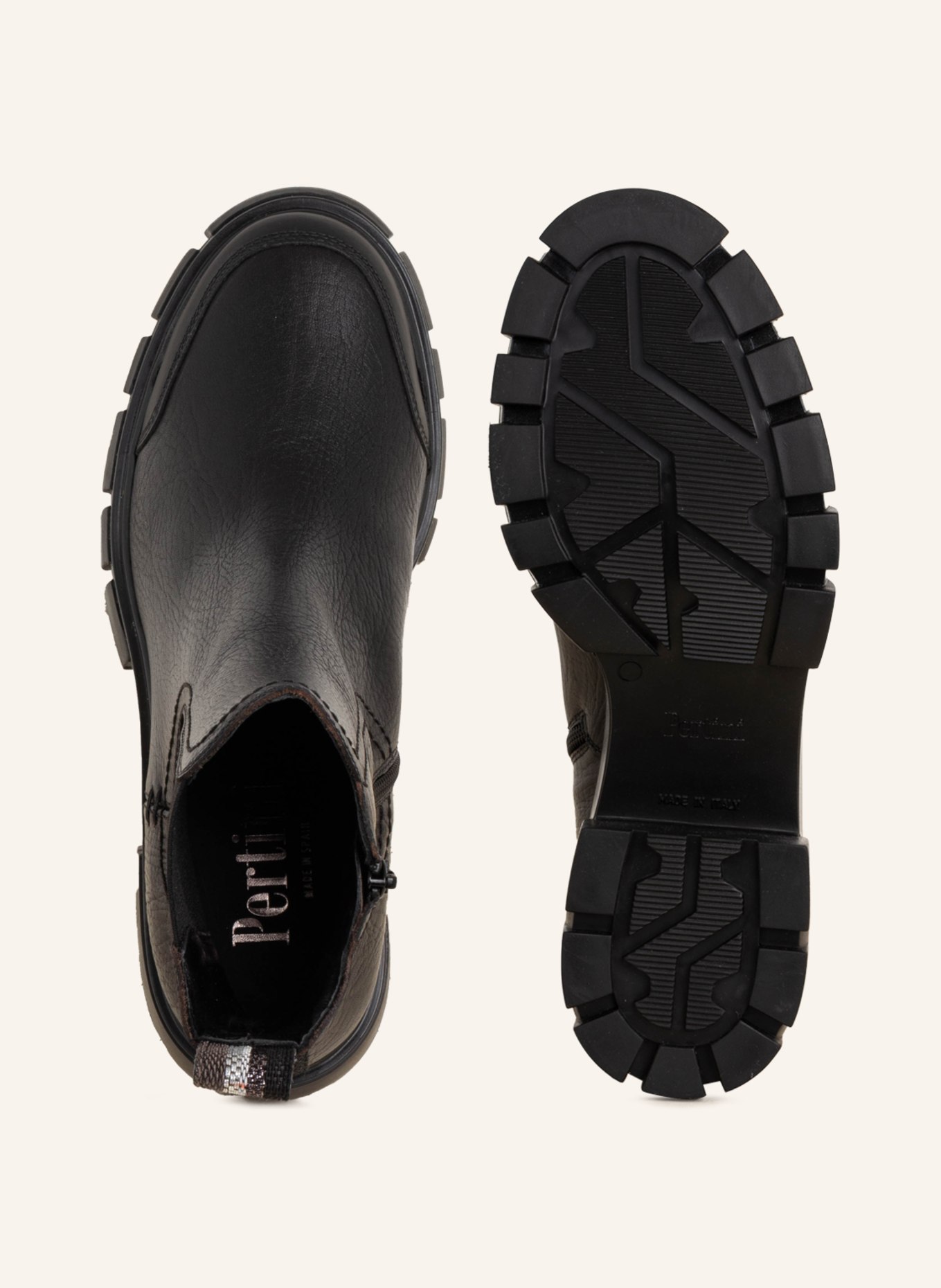 Pertini Platform boots, Color: BLACK (Image 6)