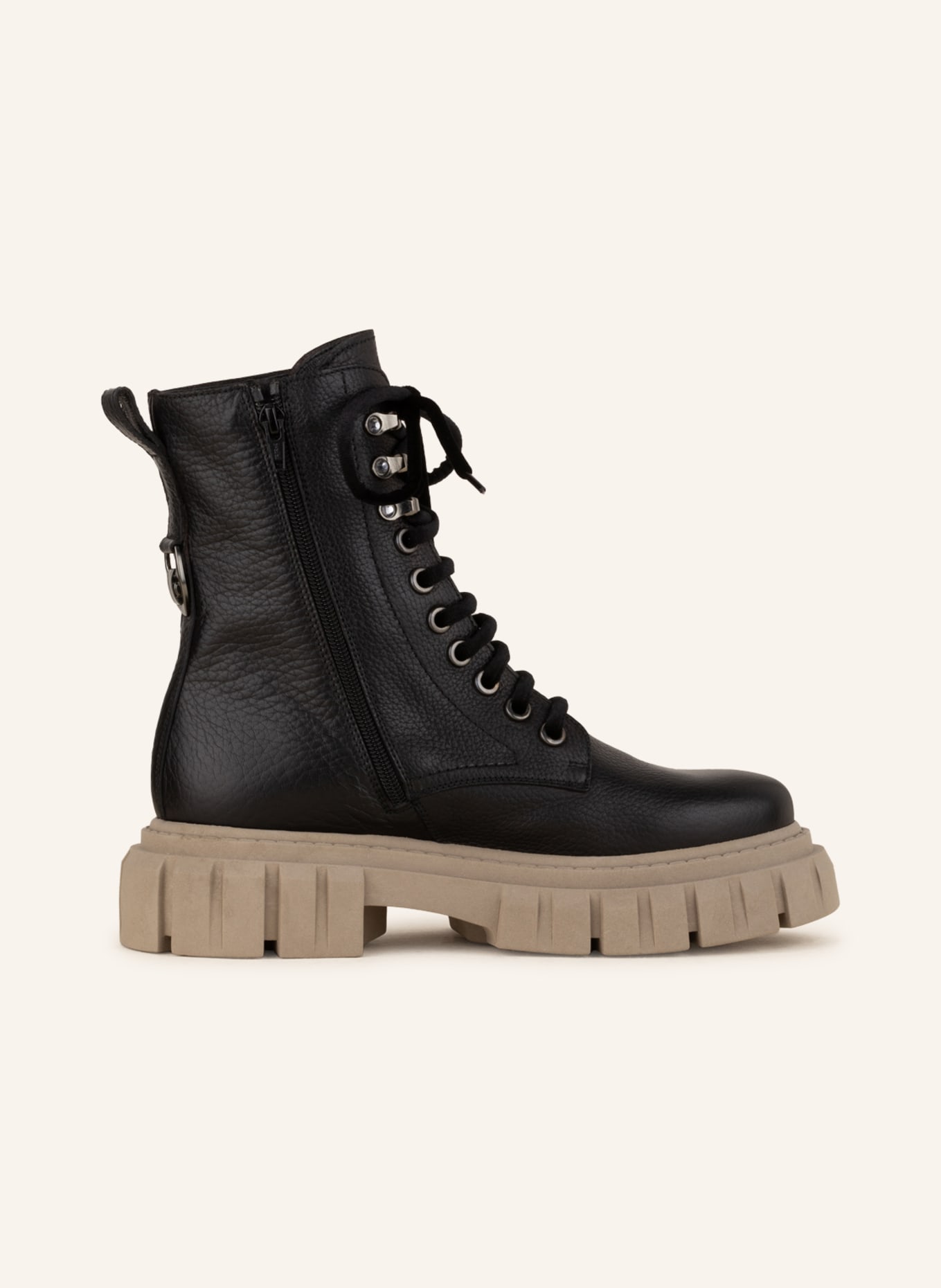 Pertini Lace-up boots, Color: BLACK (Image 5)