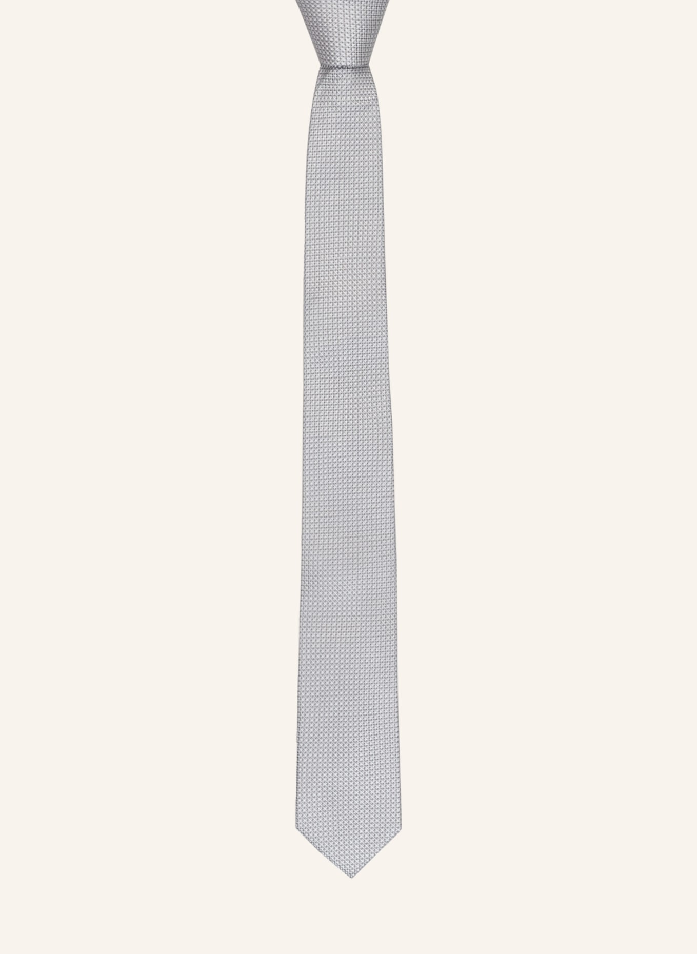 Prince BOWTIE Set: Krawatte und Einstecktuch, Farbe: HELLGRAU (Bild 3)