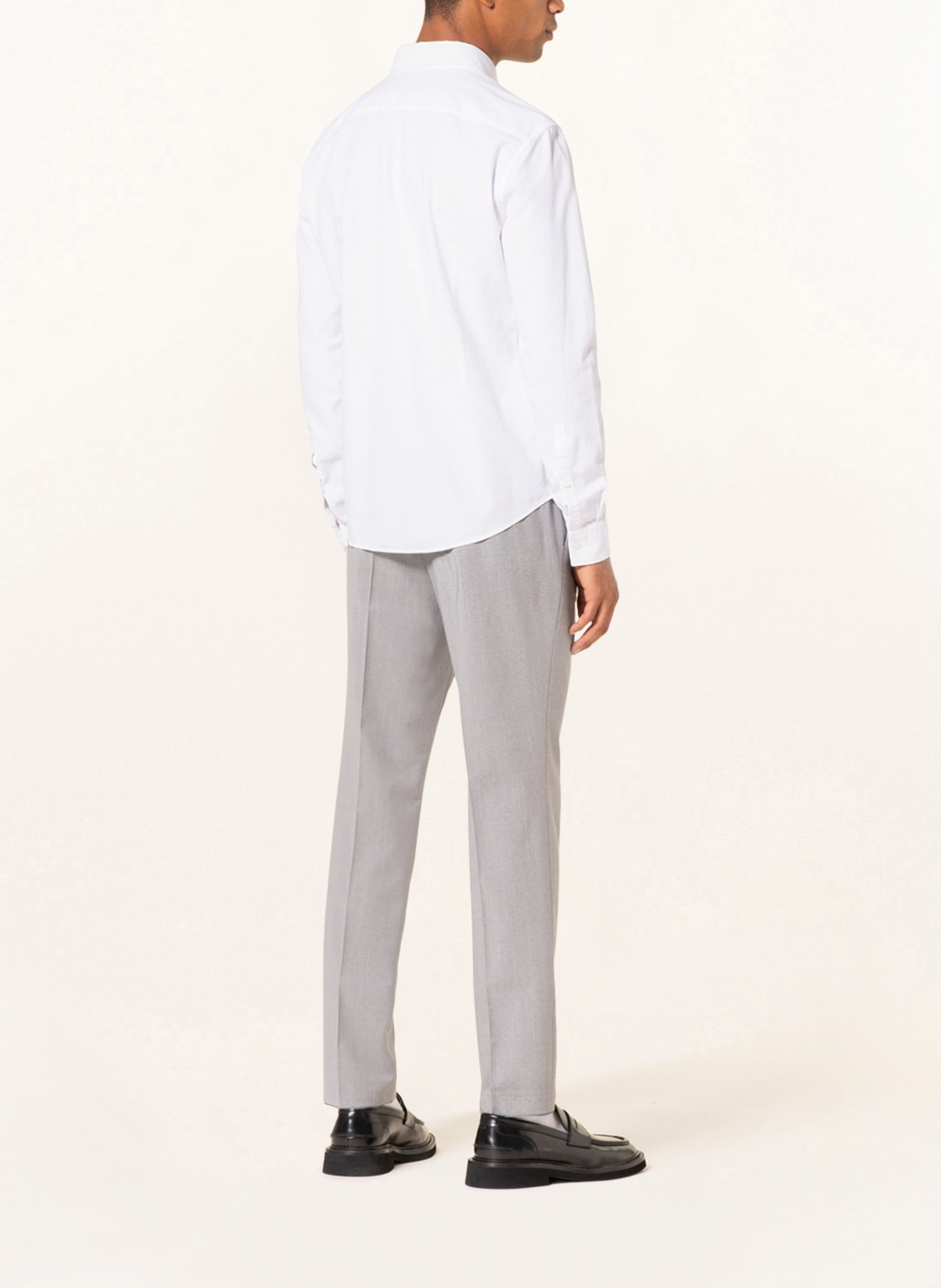 HUGO Shirt EVITO casual slim fit, Color: WHITE (Image 3)