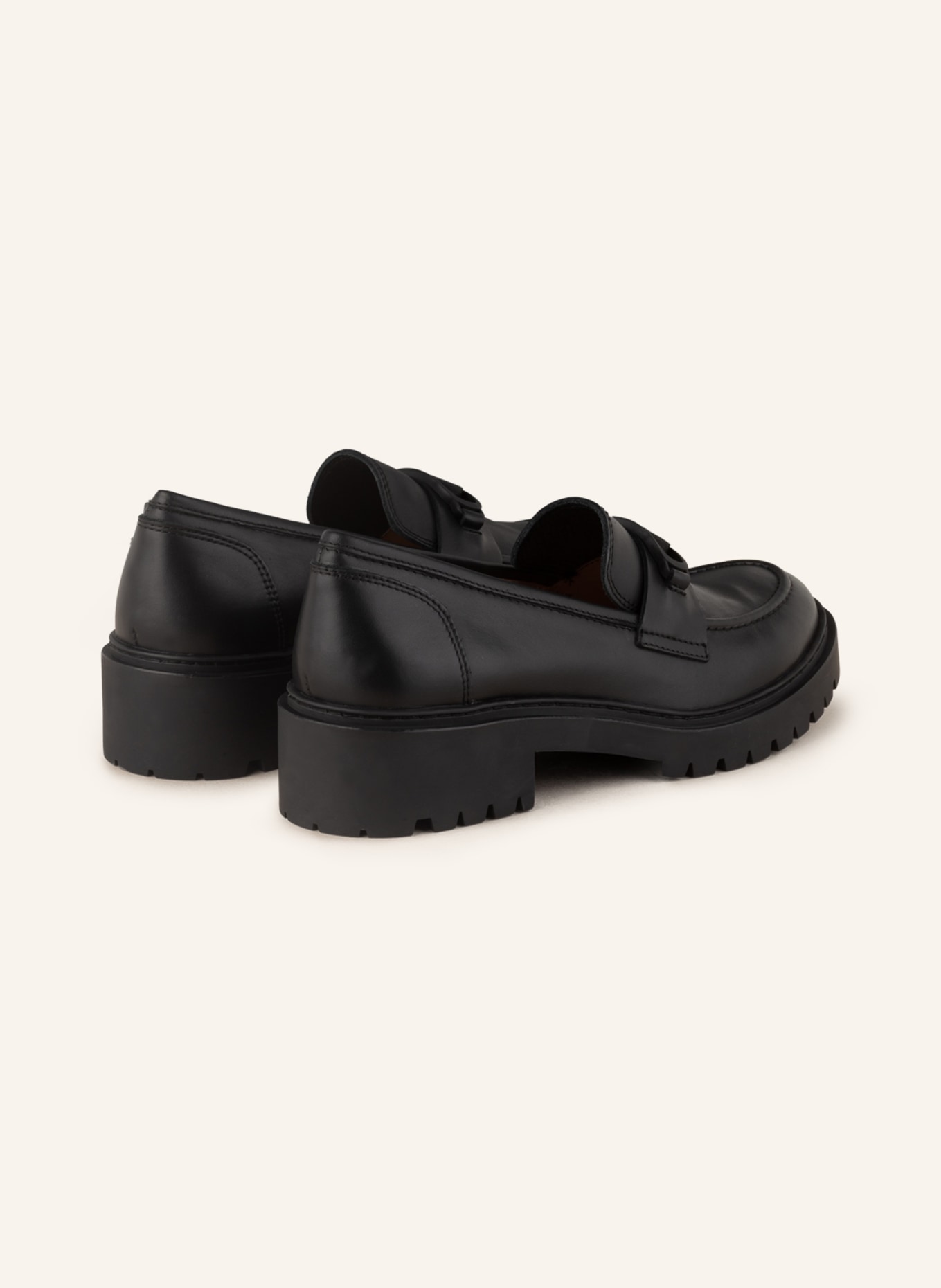 UNISA Platform loafers GABON, Color: BLACK (Image 2)