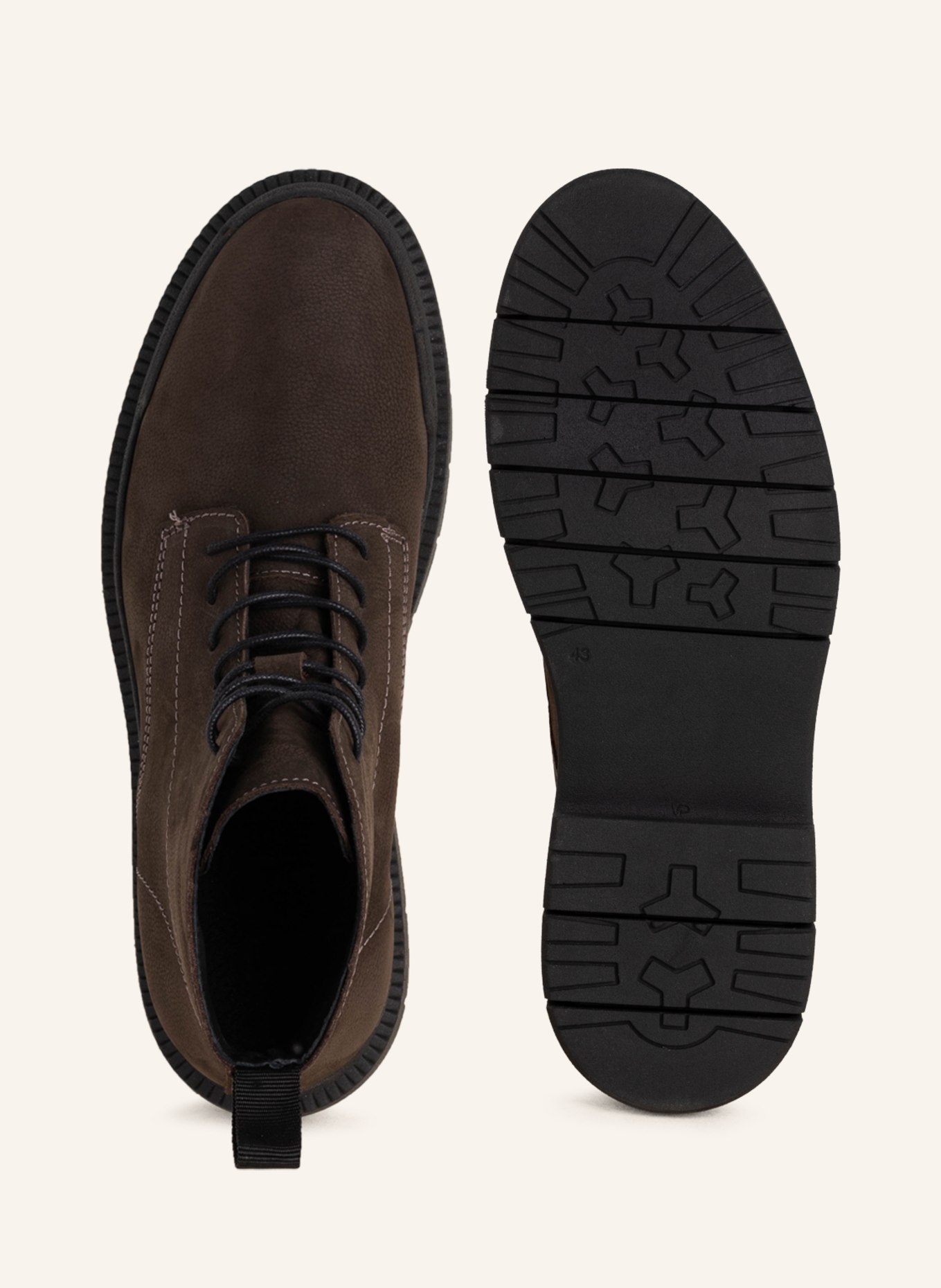 PAUL Šněrovací boty, Barva: TMAVĚ HNĚDÁ (Obrázek 5)