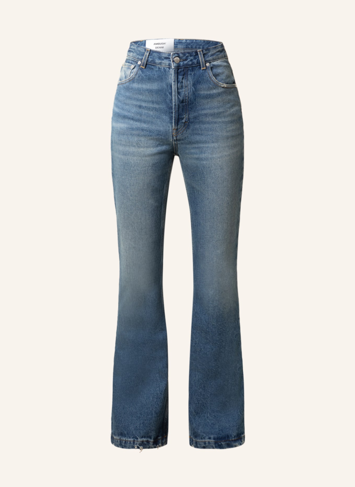 AMBUSH Flared Jeans, Farbe: 4900 MID BLUE (Bild 1)