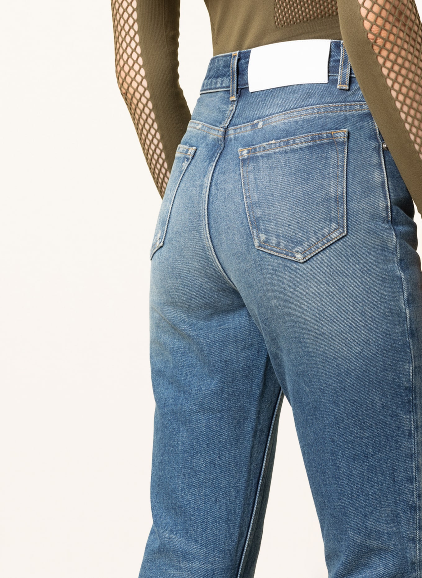 AMBUSH Flared jeans, Color: 4900 MID BLUE (Image 5)