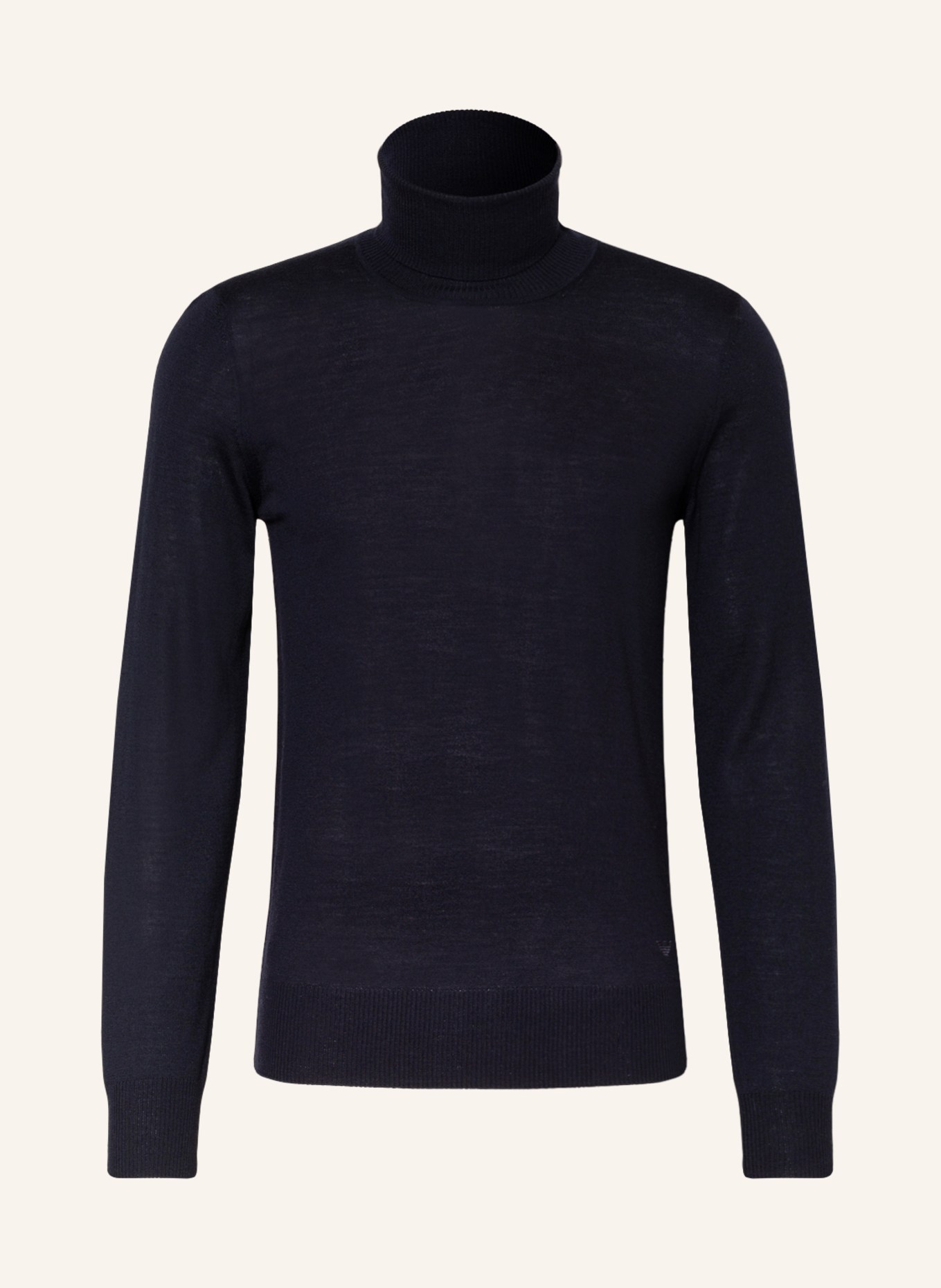 EMPORIO ARMANI Turtleneck sweater, Color: DARK BLUE (Image 1)