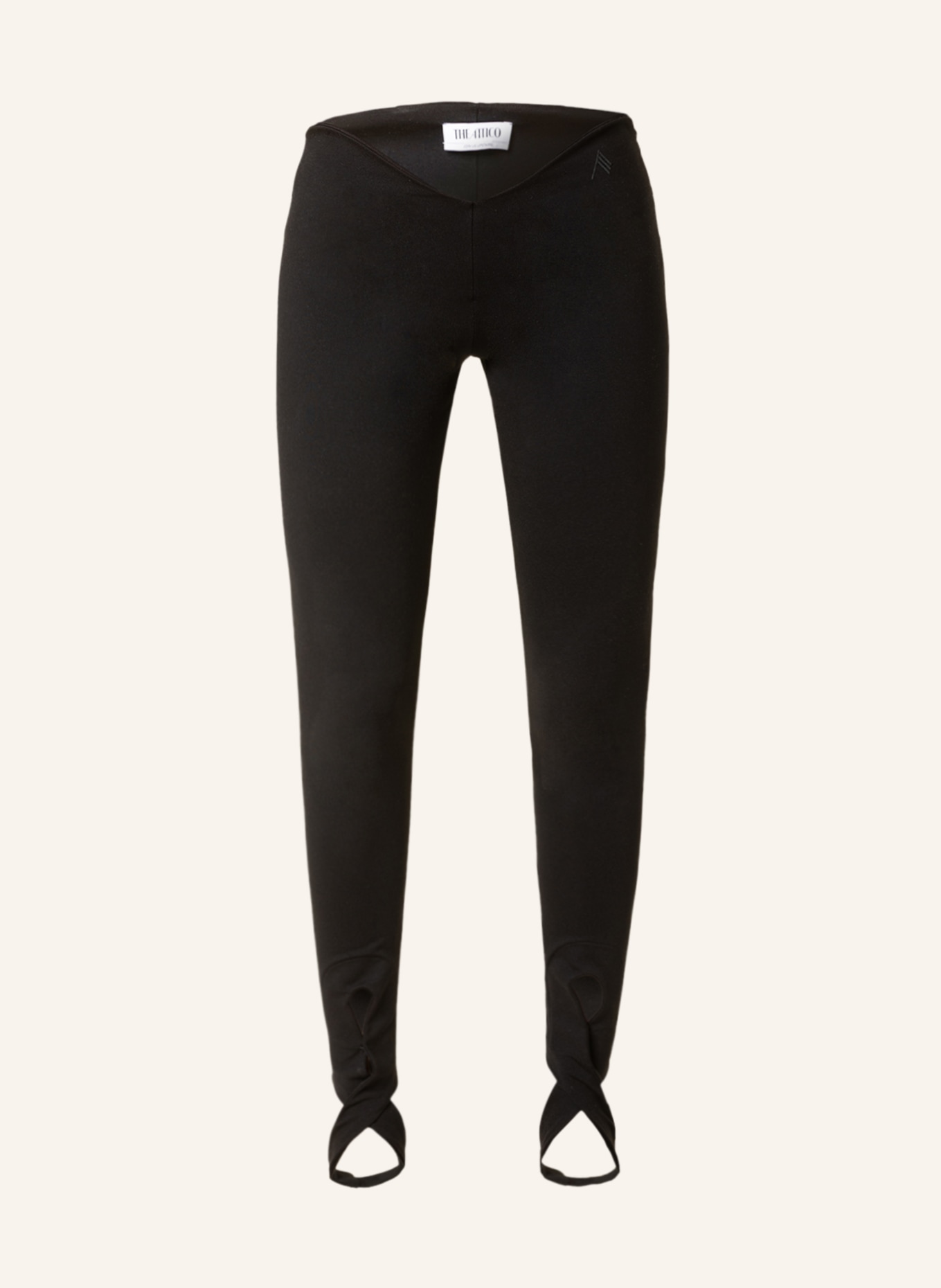 THE ATTICO Jersey pants LEA, Color: BLACK (Image 1)