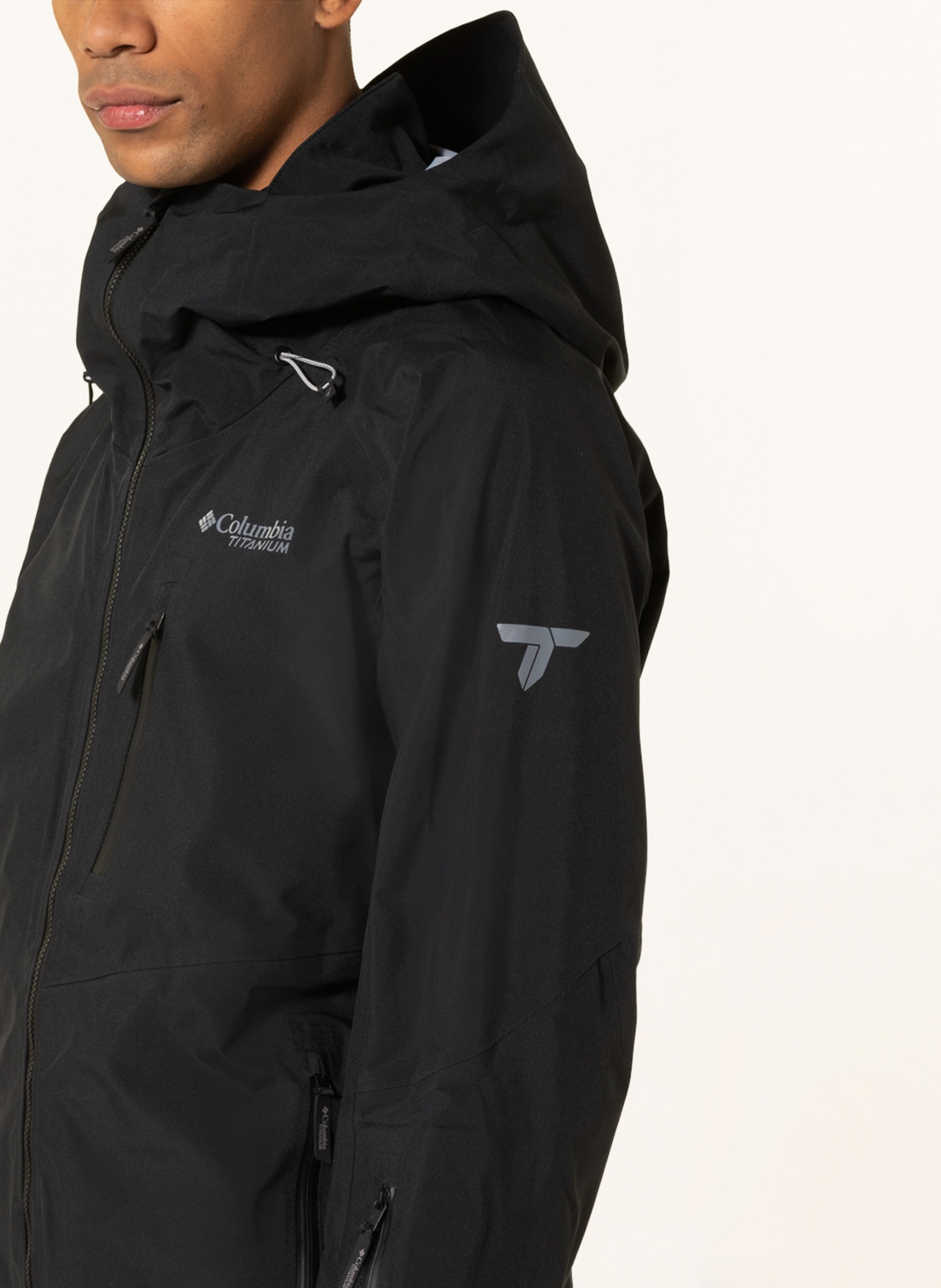 Columbia Hardshell ski jacket PLATINUM PEAK™ in black