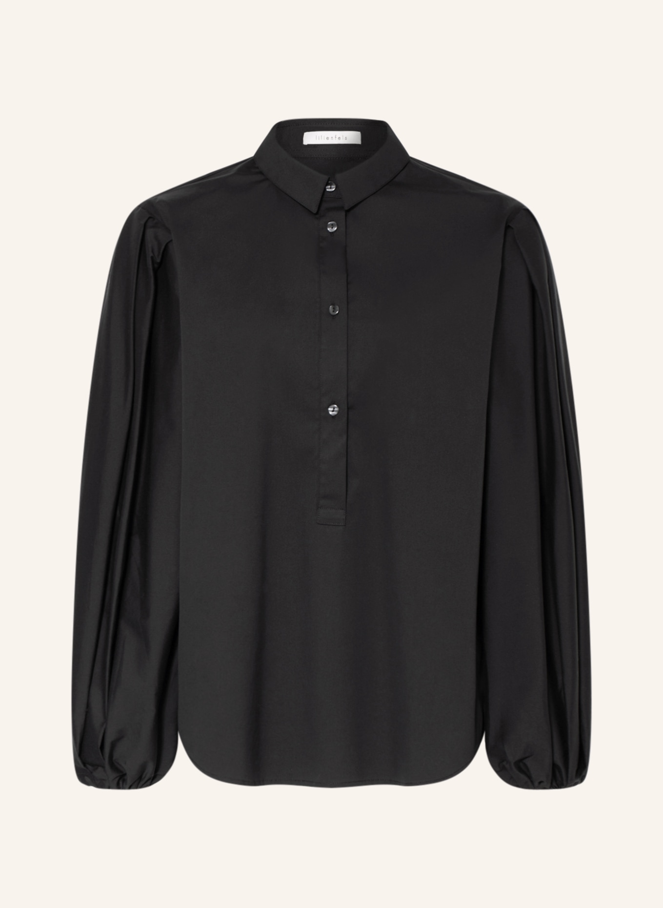 lilienfels Shirt blouse, Color: BLACK (Image 1)