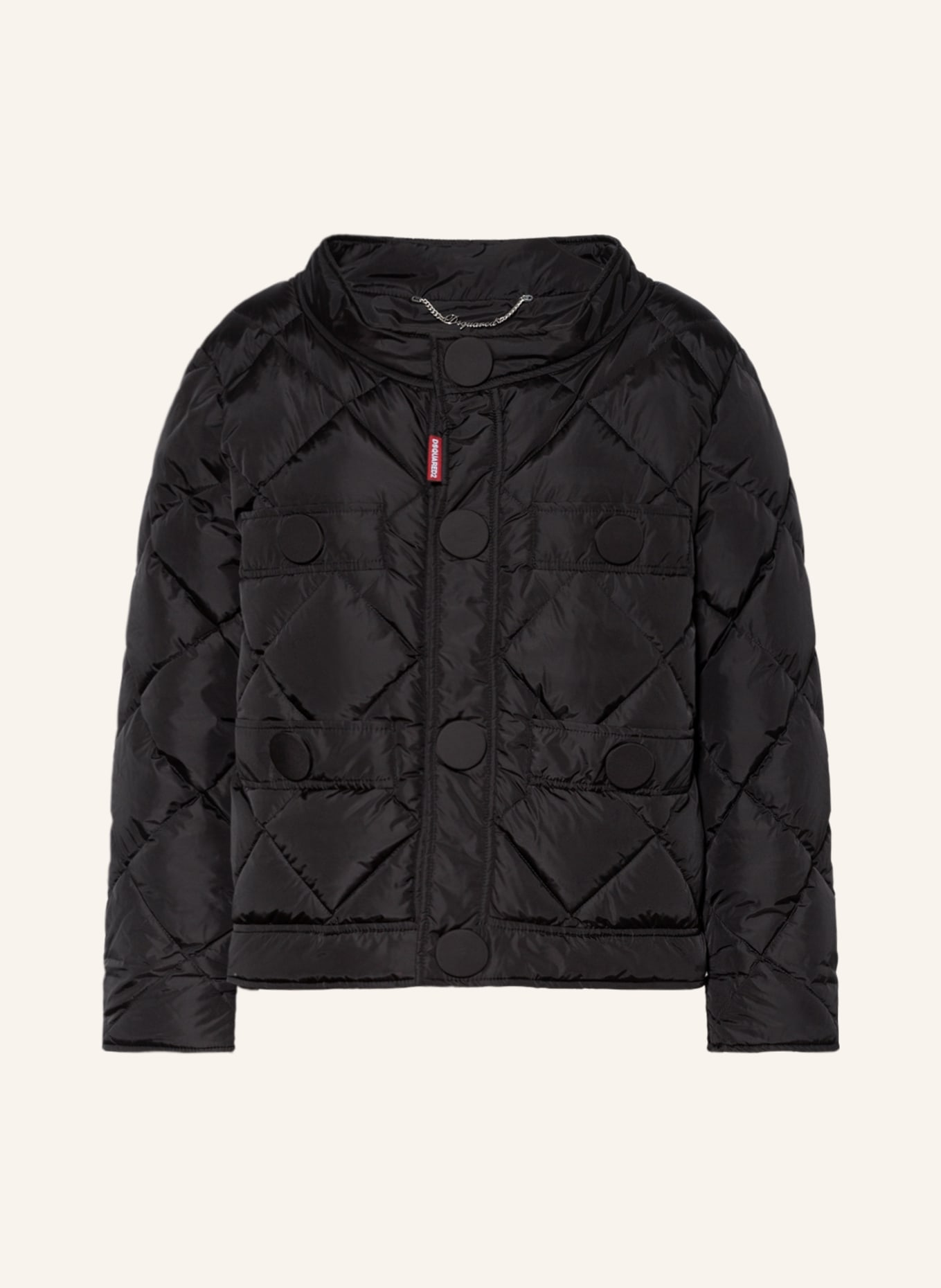 DSQUARED2 Down jacket, Color: BLACK (Image 1)
