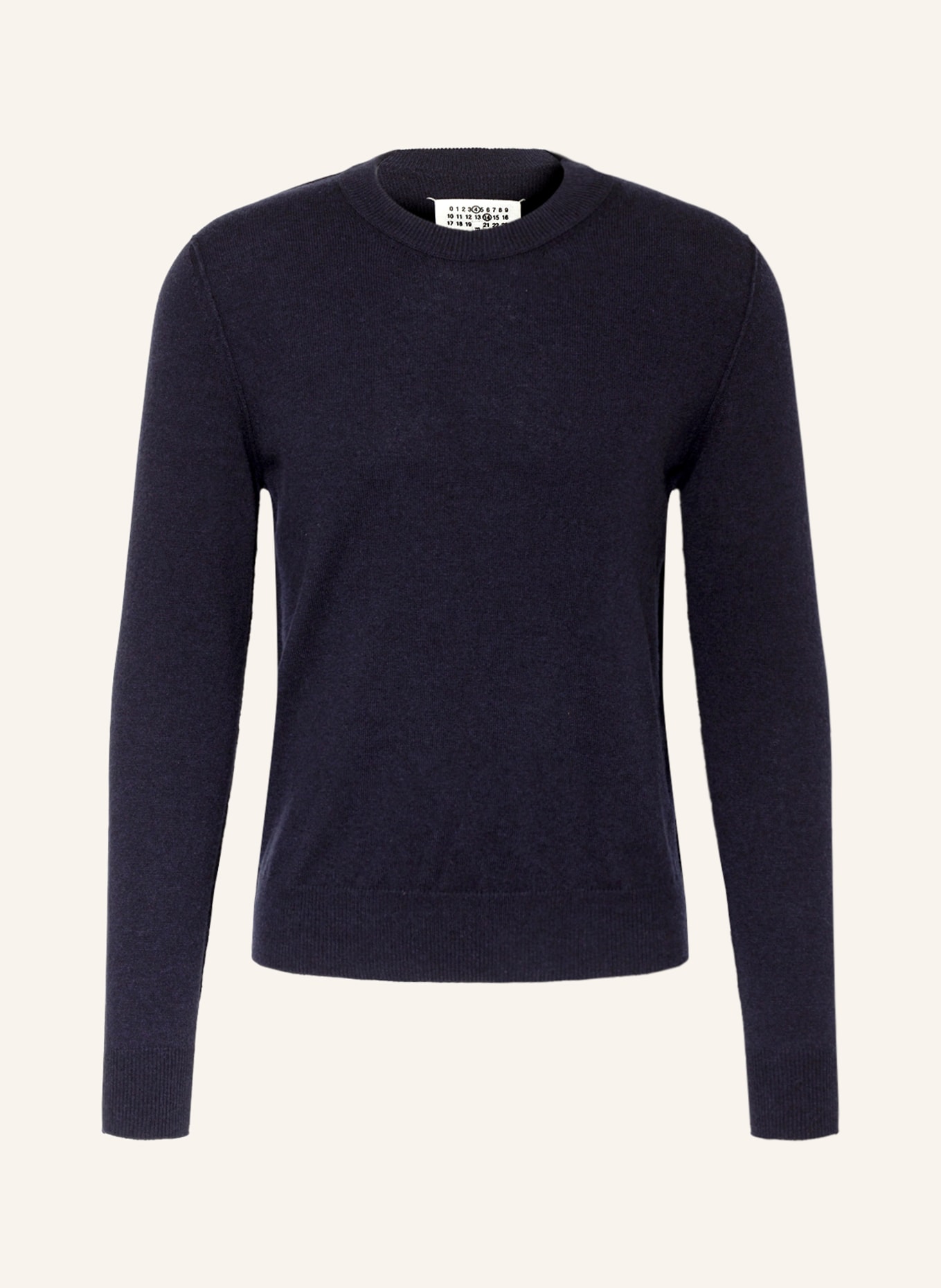 Maison Margiela Cashmere sweater , Color: DARK BLUE (Image 1)