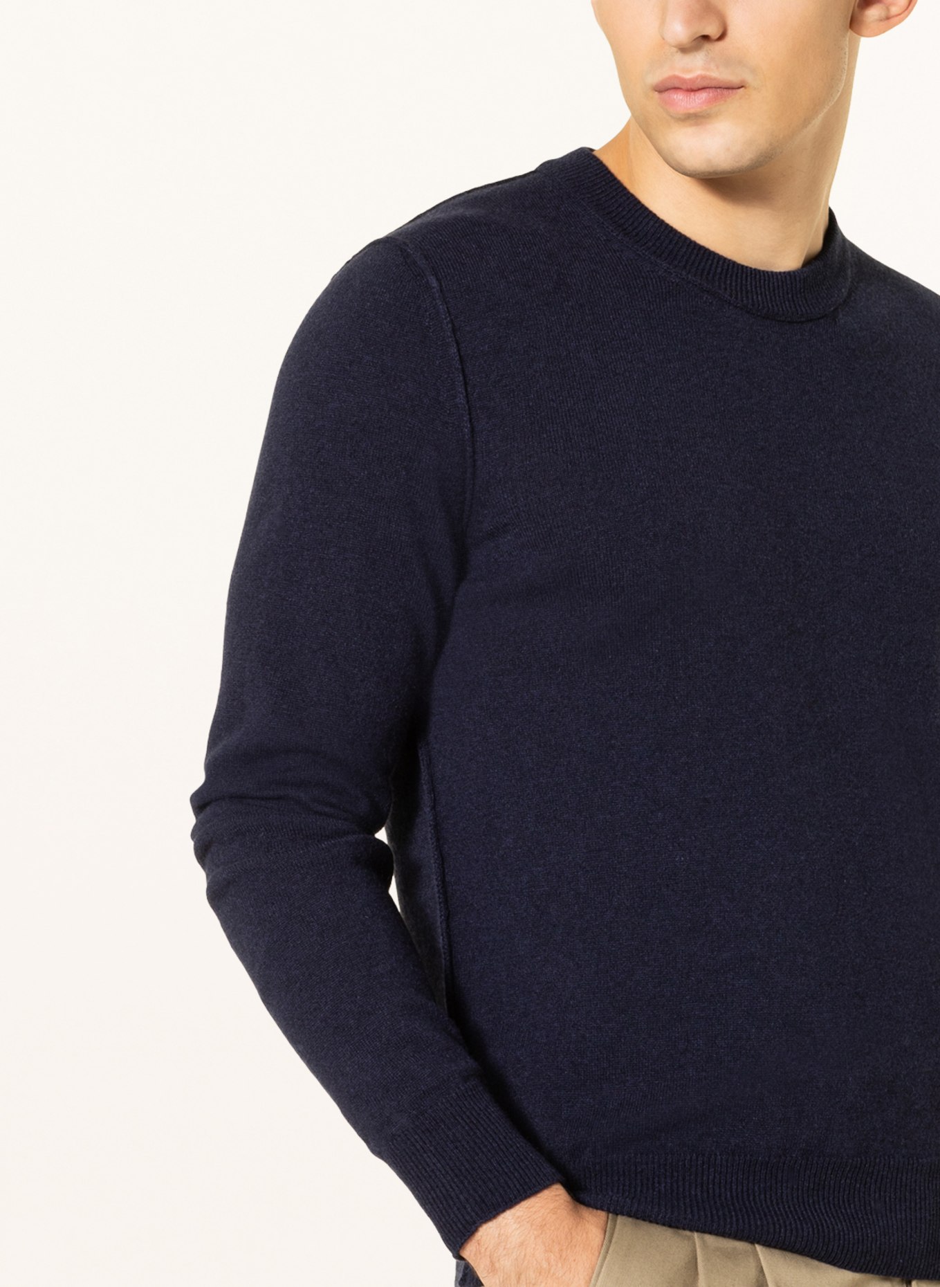 Maison Margiela Cashmere sweater , Color: DARK BLUE (Image 4)