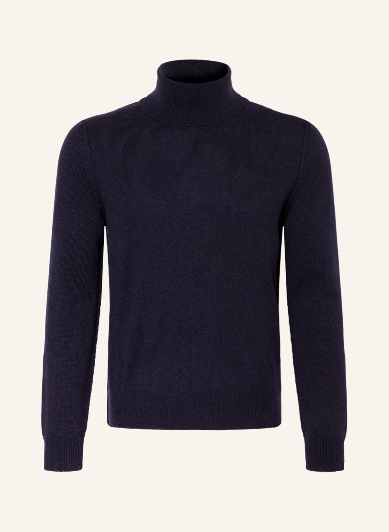 Maison Margiela Turtleneck sweater in cashmere, Color: DARK BLUE (Image 1)