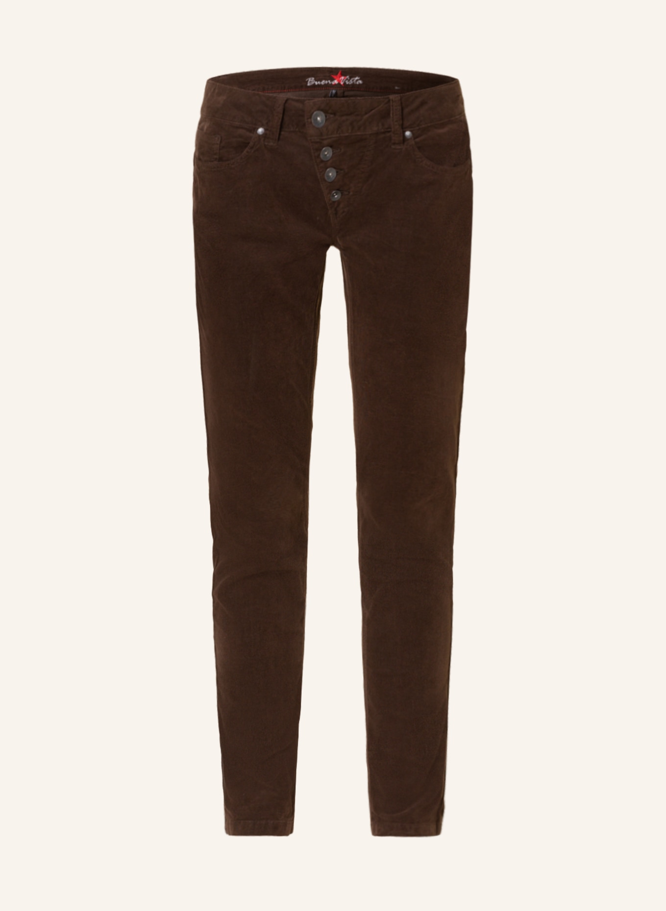 Buena Vista Corduroy trousers MALIBU, Color: DARK BROWN (Image 1)
