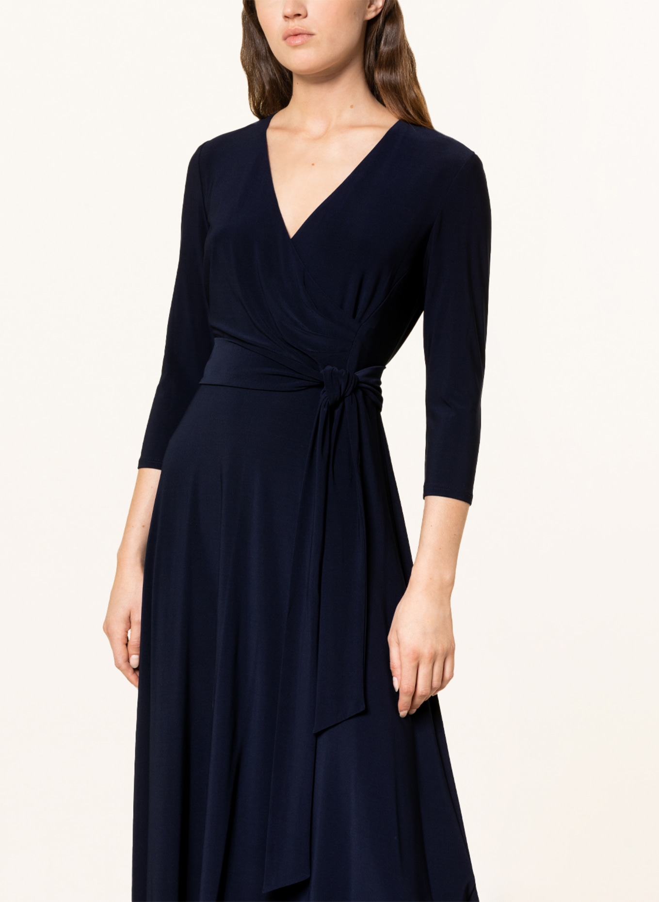 LAUREN RALPH LAUREN Dress with 3/4 sleeves, Color: DARK BLUE (Image 4)