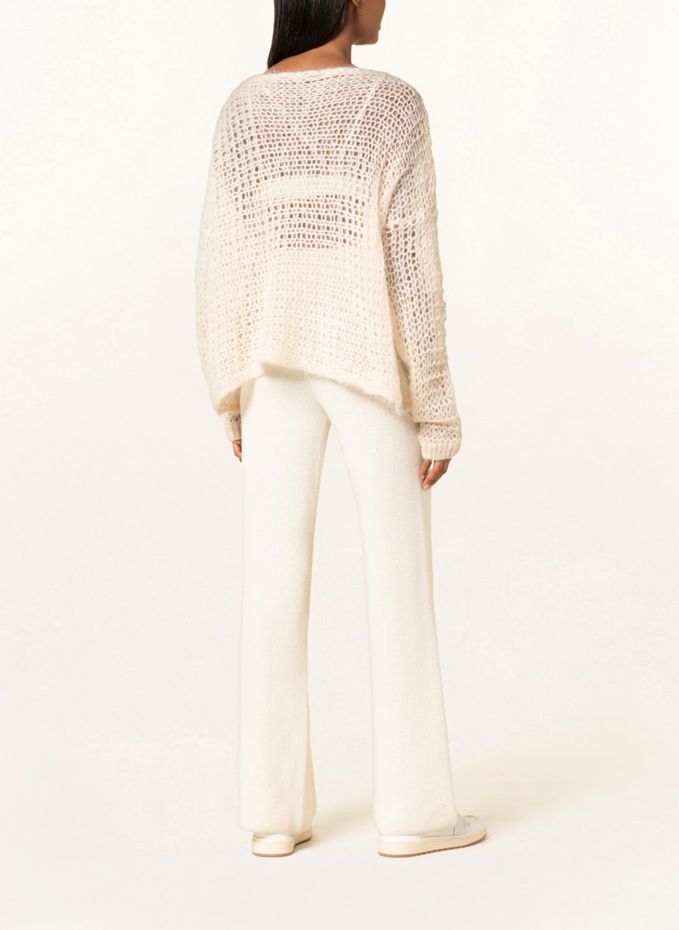 by Aylin Koenig Oversized sweater CHIARA with mohair and alpaca , Color: CREAM (Image 3)