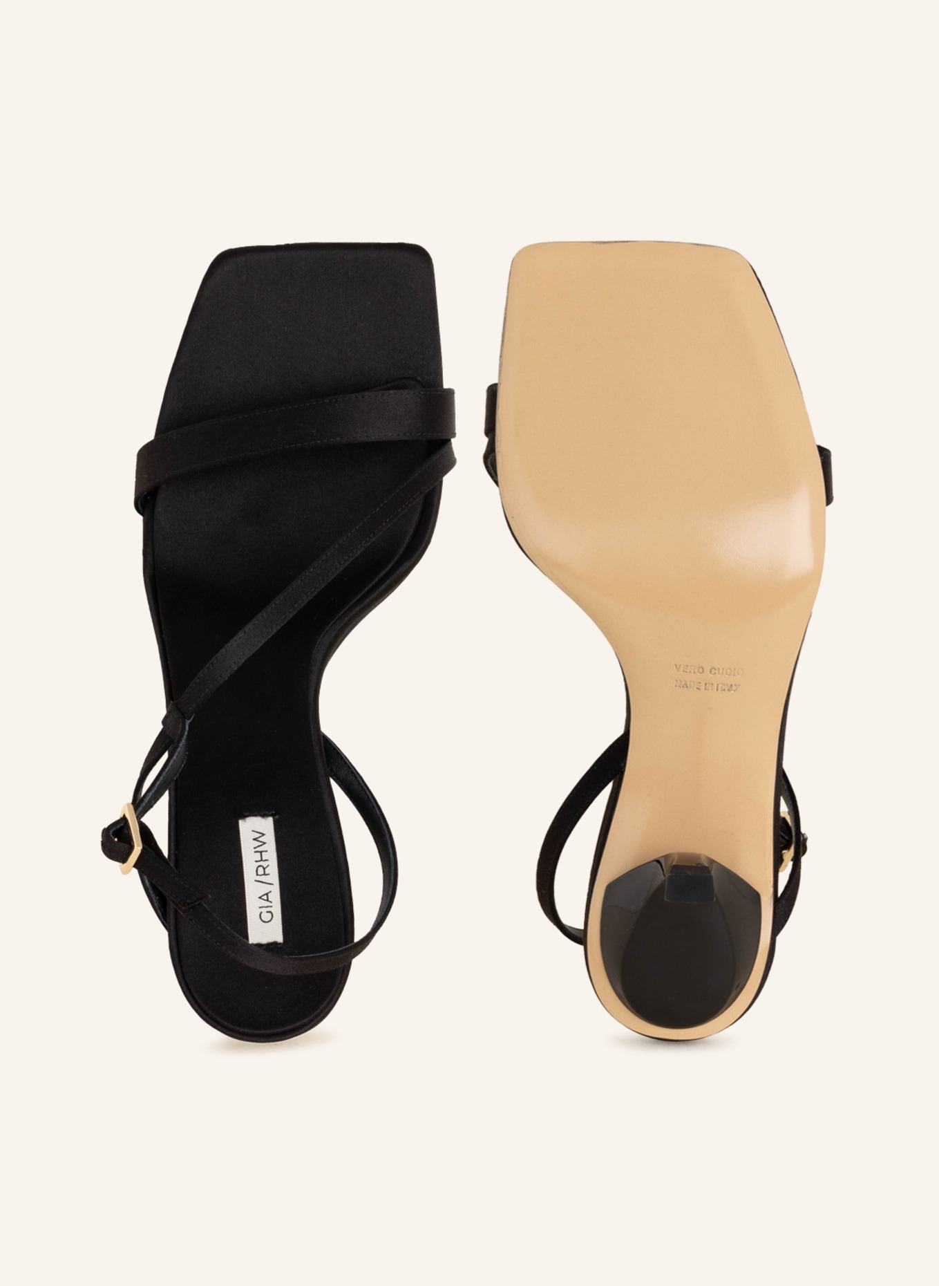 GIA BORGHINI Sandals ROSIE 21 , Color: BLACK (Image 5)