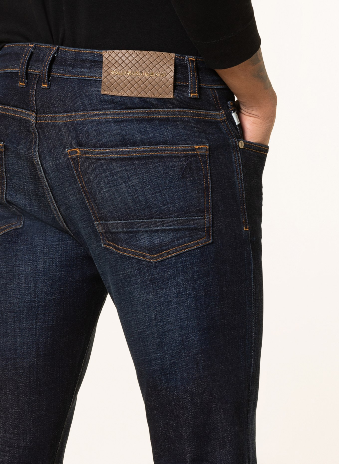 GOLDGARN DENIM Jeans U2 Slim Fit, Farbe: 1030 DARK BLUE (Bild 5)