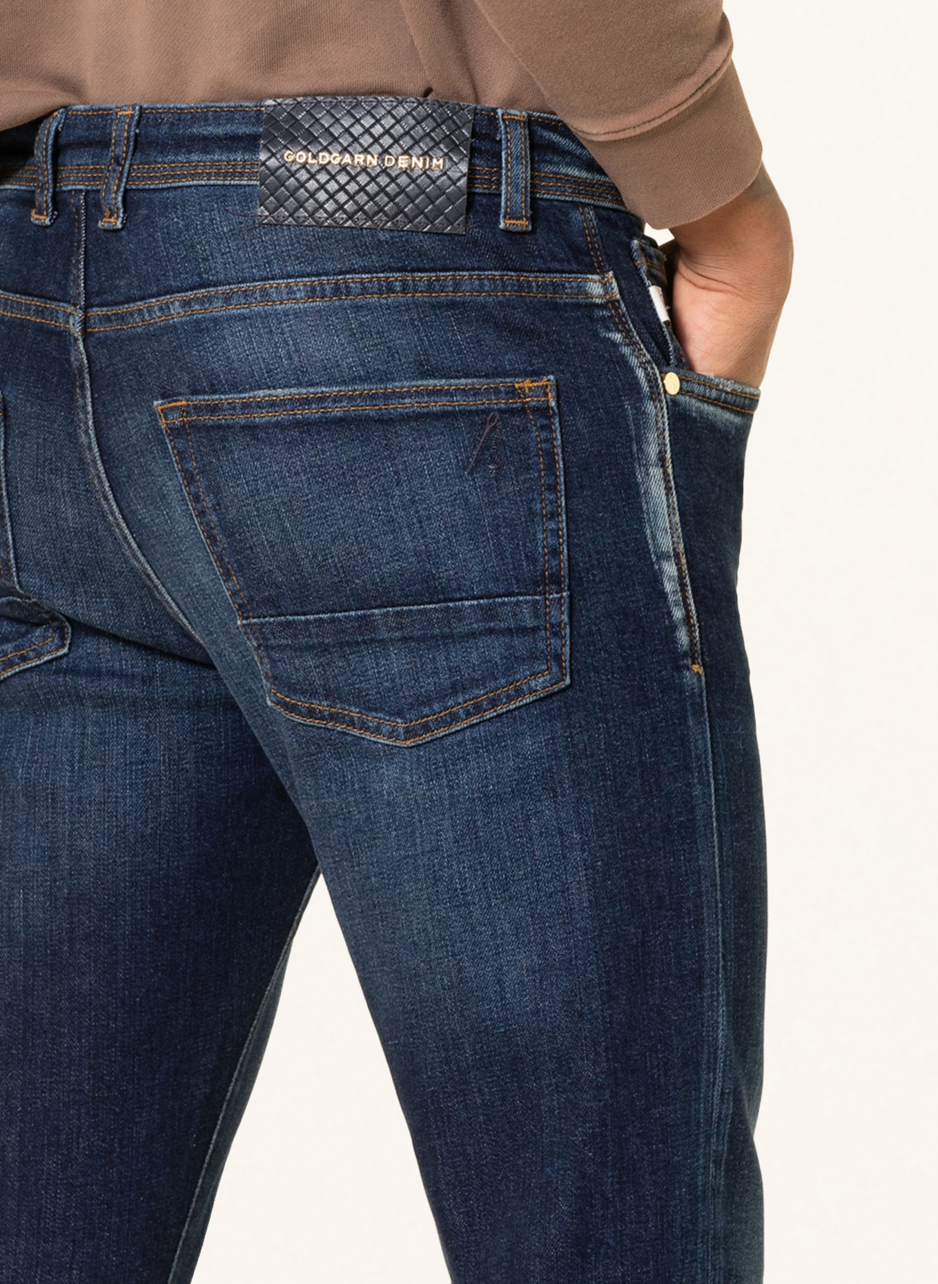 GOLDGARN DENIM Jeans U2 Slim Fit, Farbe: 1030 DARK BLUE (Bild 5)