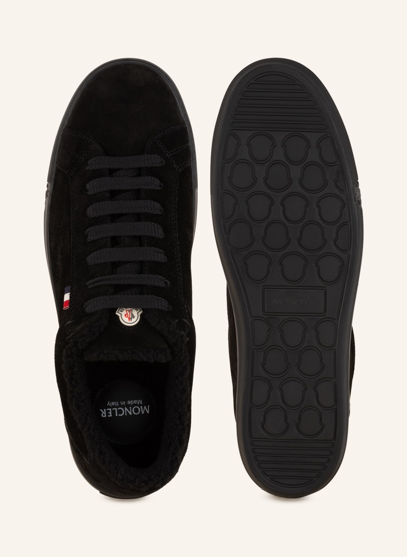 Moncler New Monaco sneakers for Men - Black in UAE | Level Shoes
