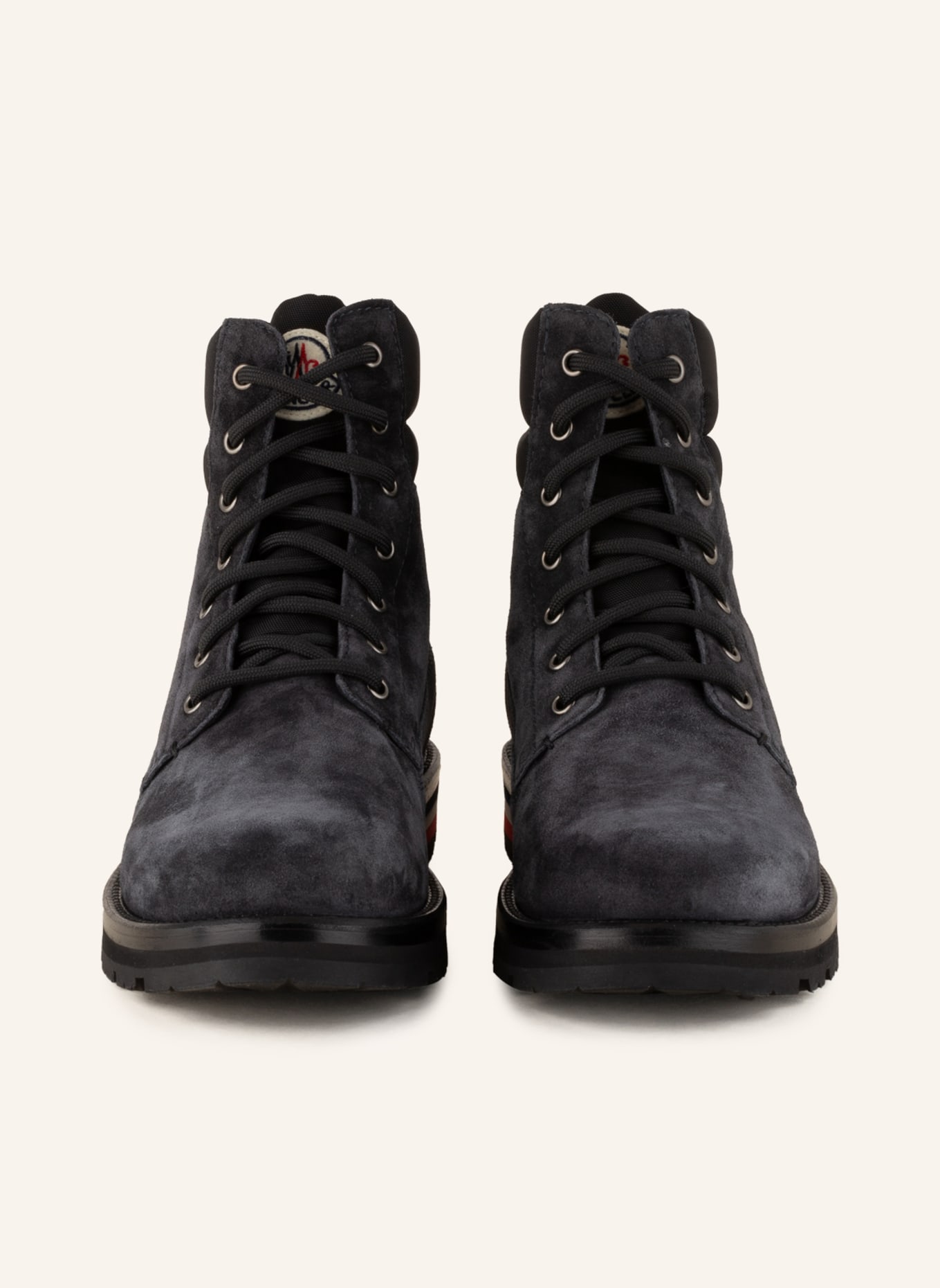 MONCLER Lace-up boots VANCOUVER, Color: DARK GRAY/ BLACK (Image 3)