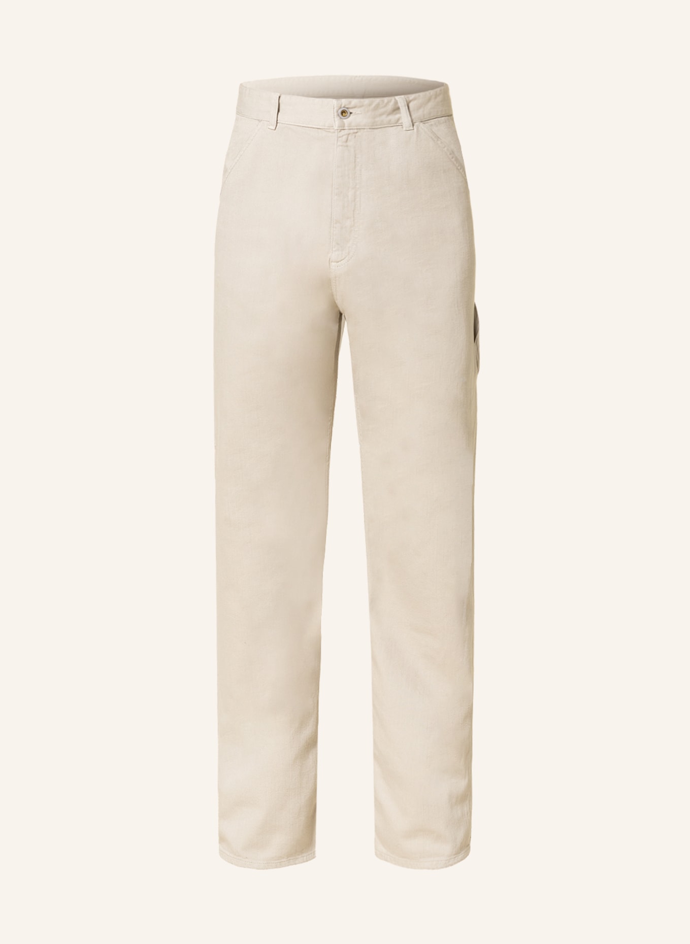 MONCLER Jeans regular fit, Color: CREAM (Image 1)
