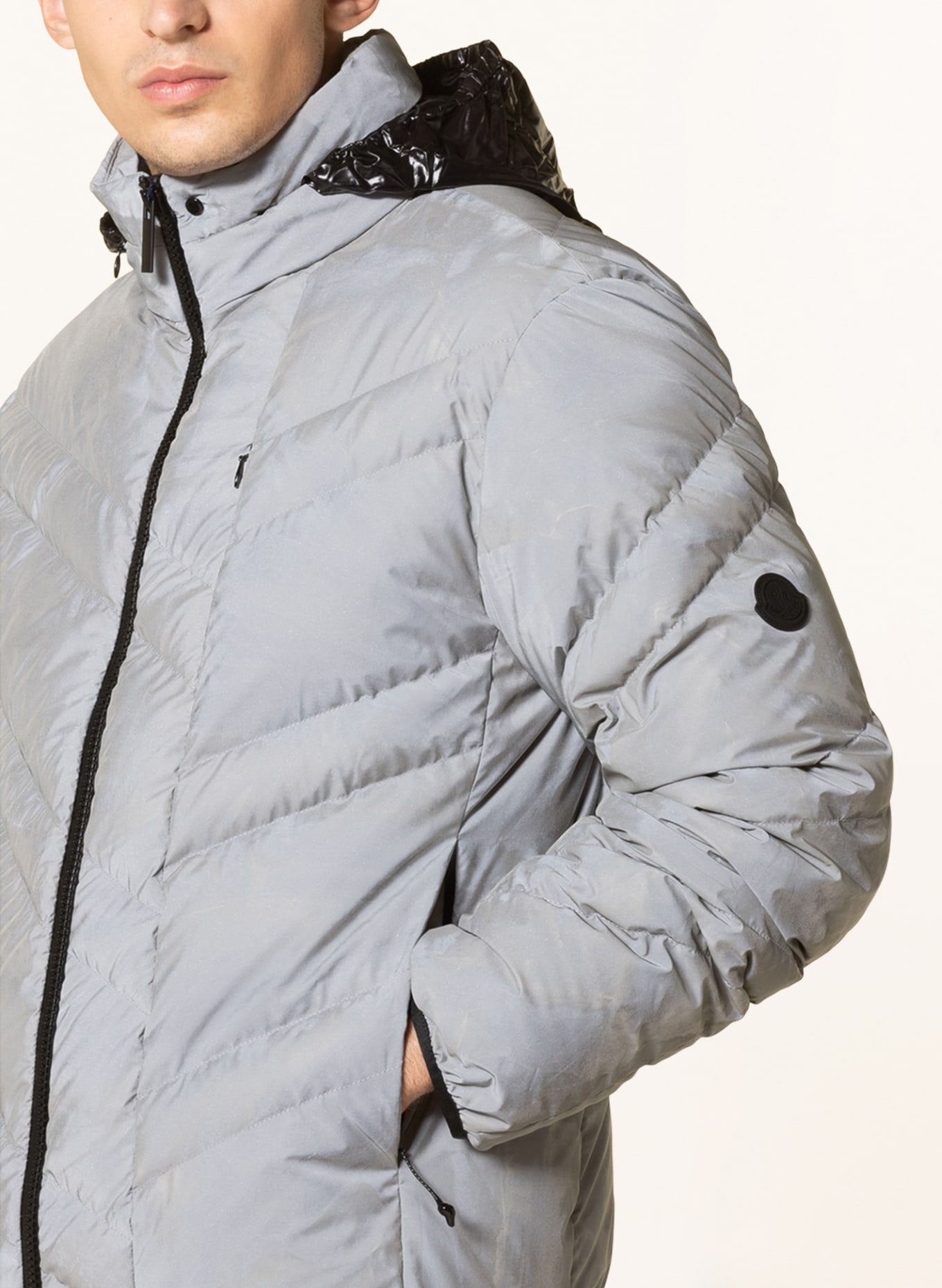 MONCLER Down jacket TAKAO, Color: GRAY (Image 4)