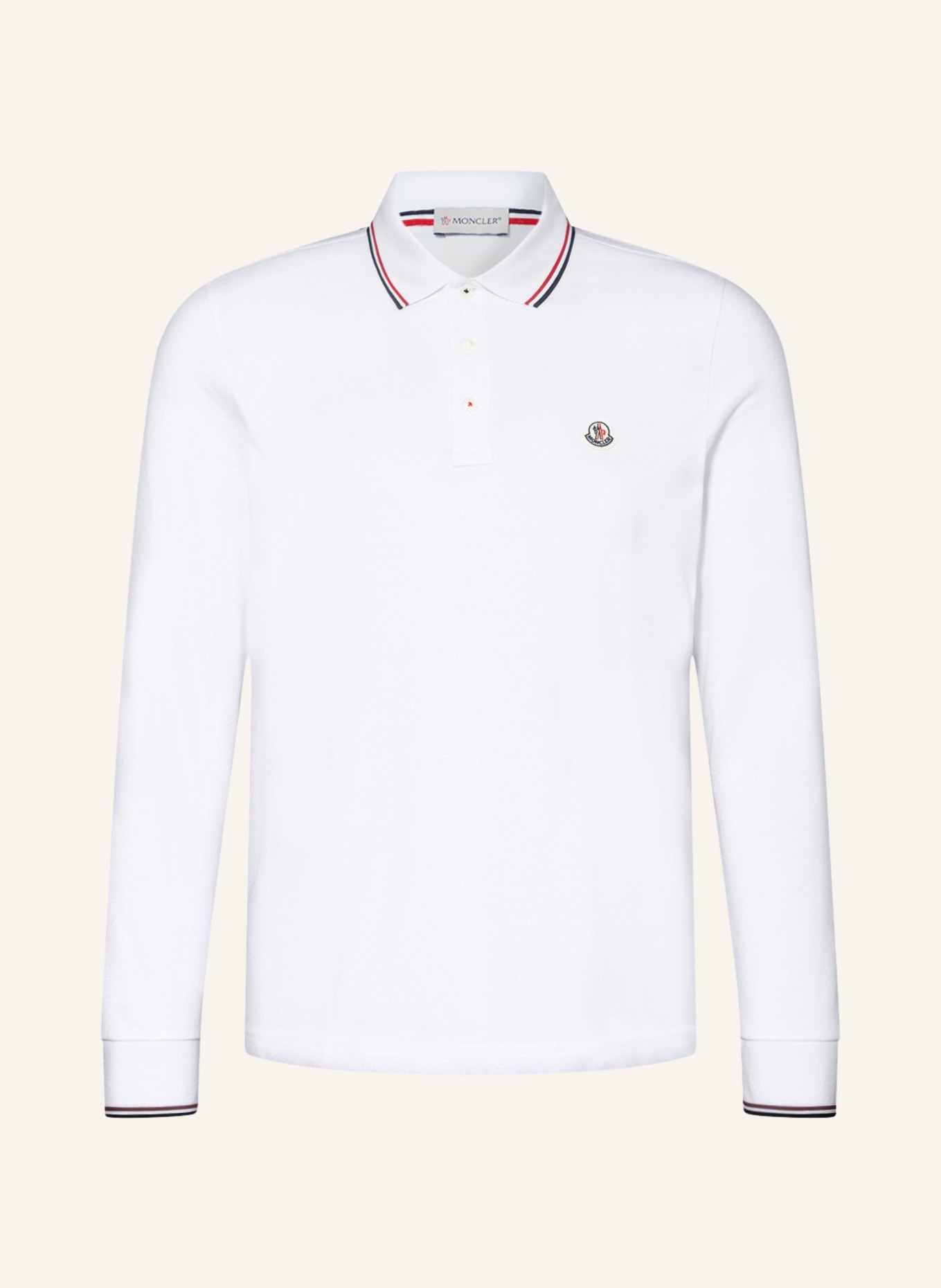 MONCLER Polo shirt , Color: WHITE (Image 1)